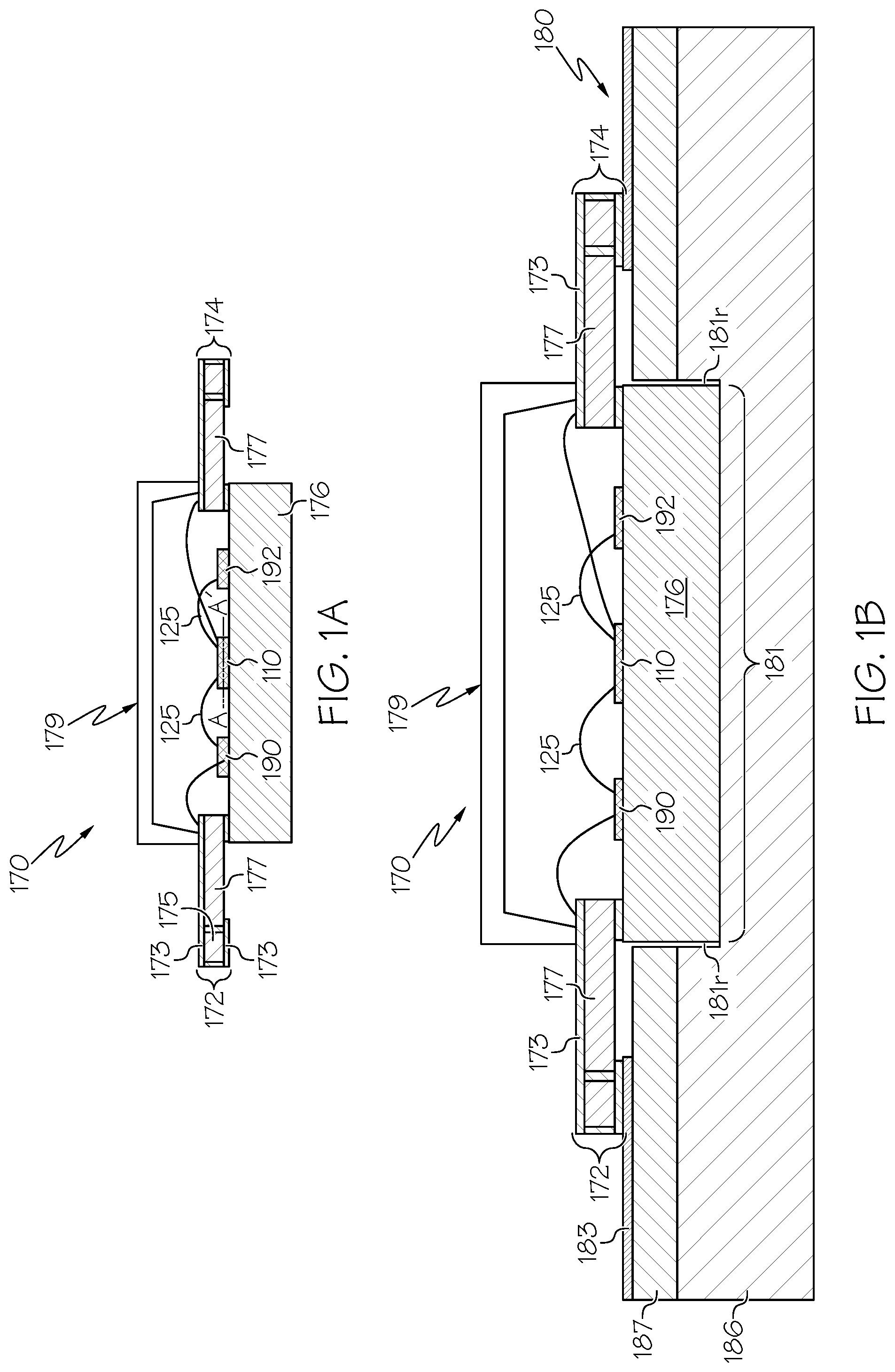 Patent US12100630 Figure 1 – Packaged RF power device with PCB routing outside protective member