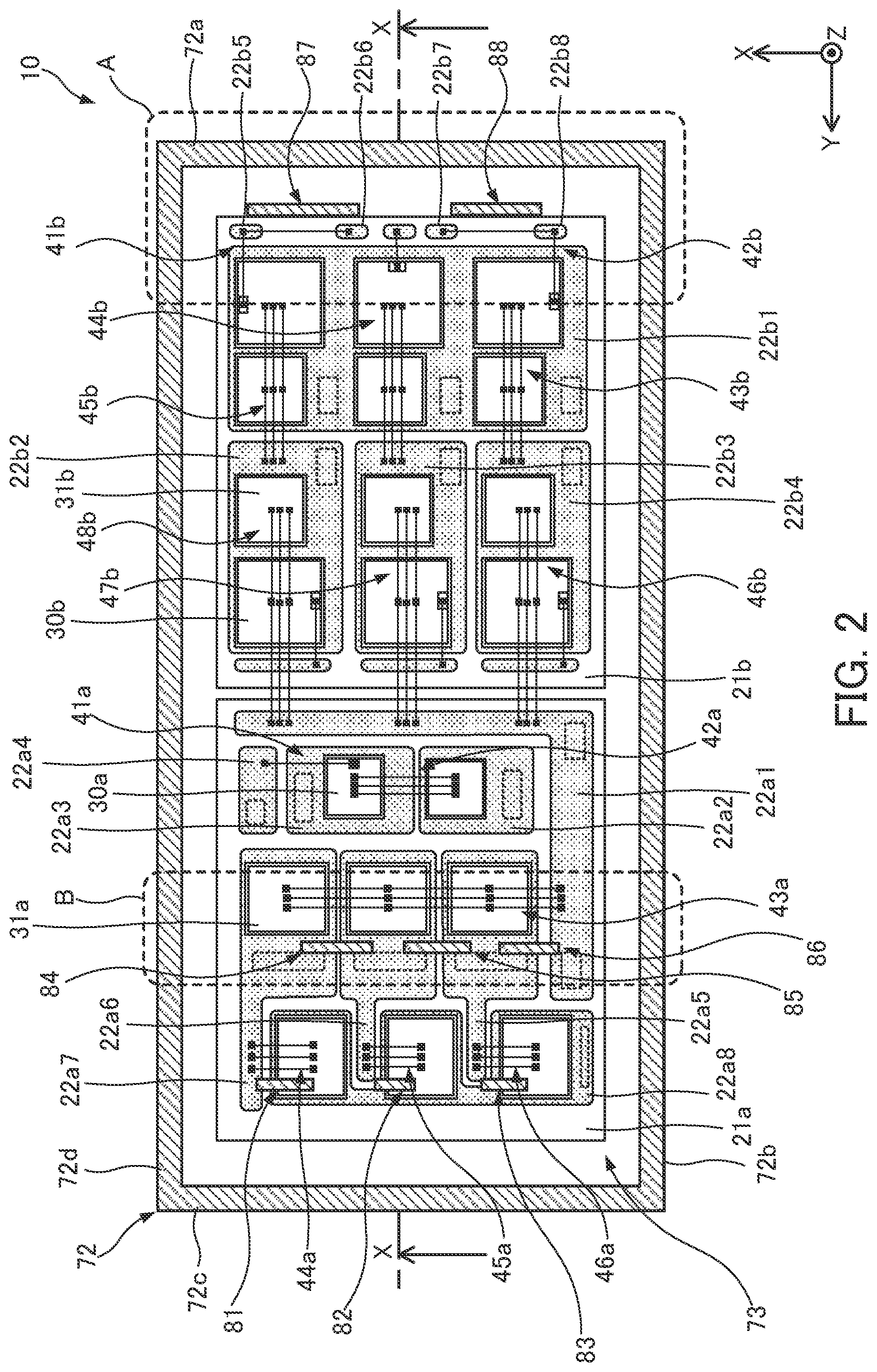 Patent US12100631 Figure 2 – Semiconductor device