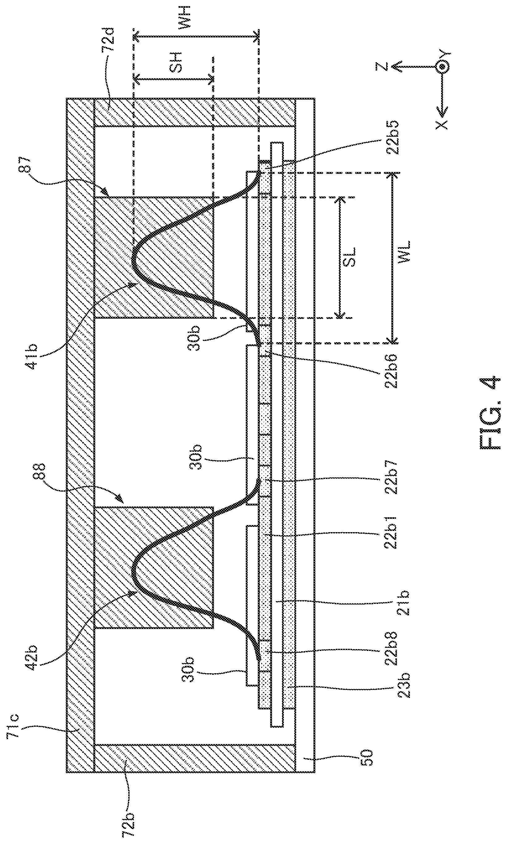 Patent US12100631 Figure 4 – Semiconductor device