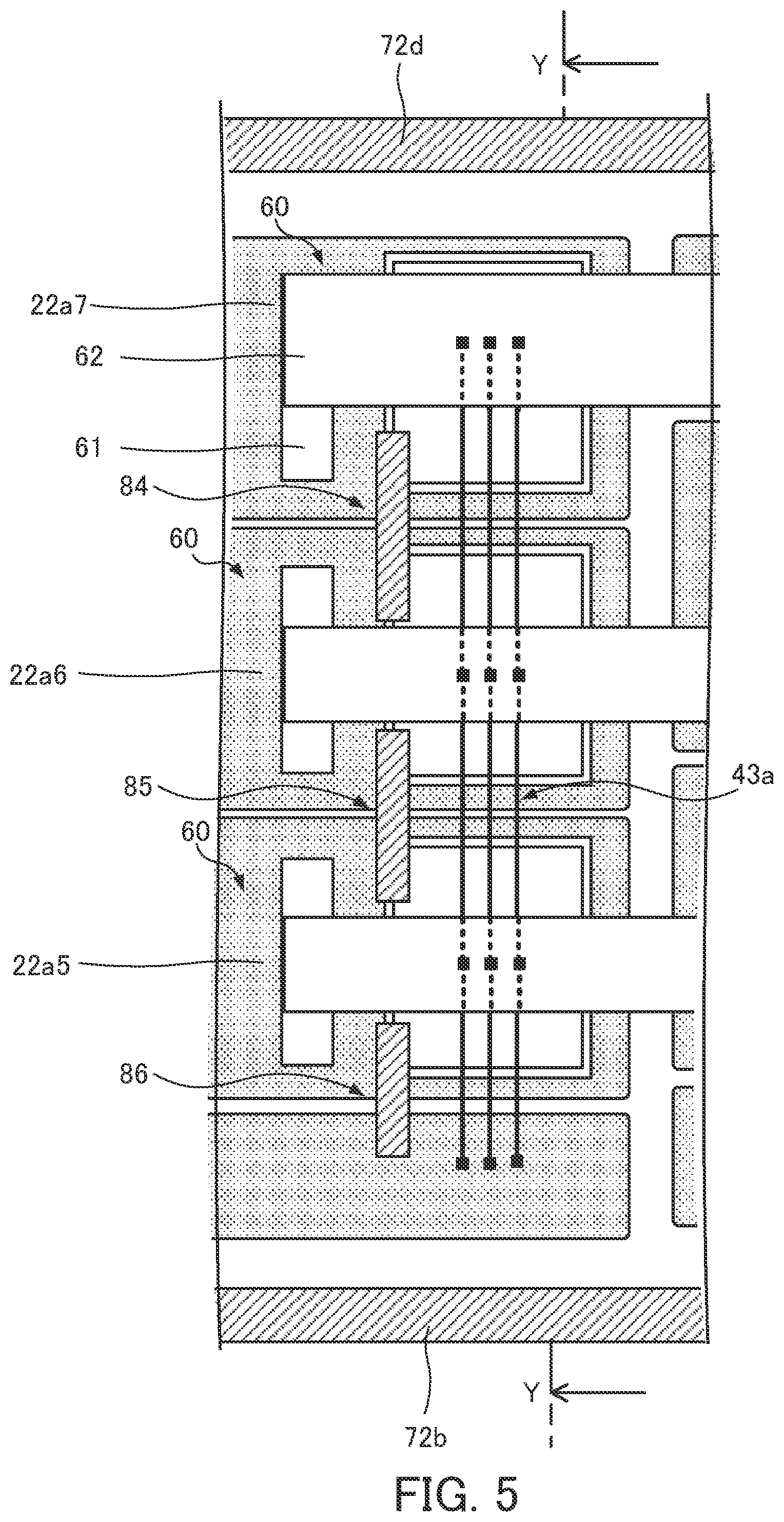 Patent US12100631 Figure 5 – Semiconductor device
