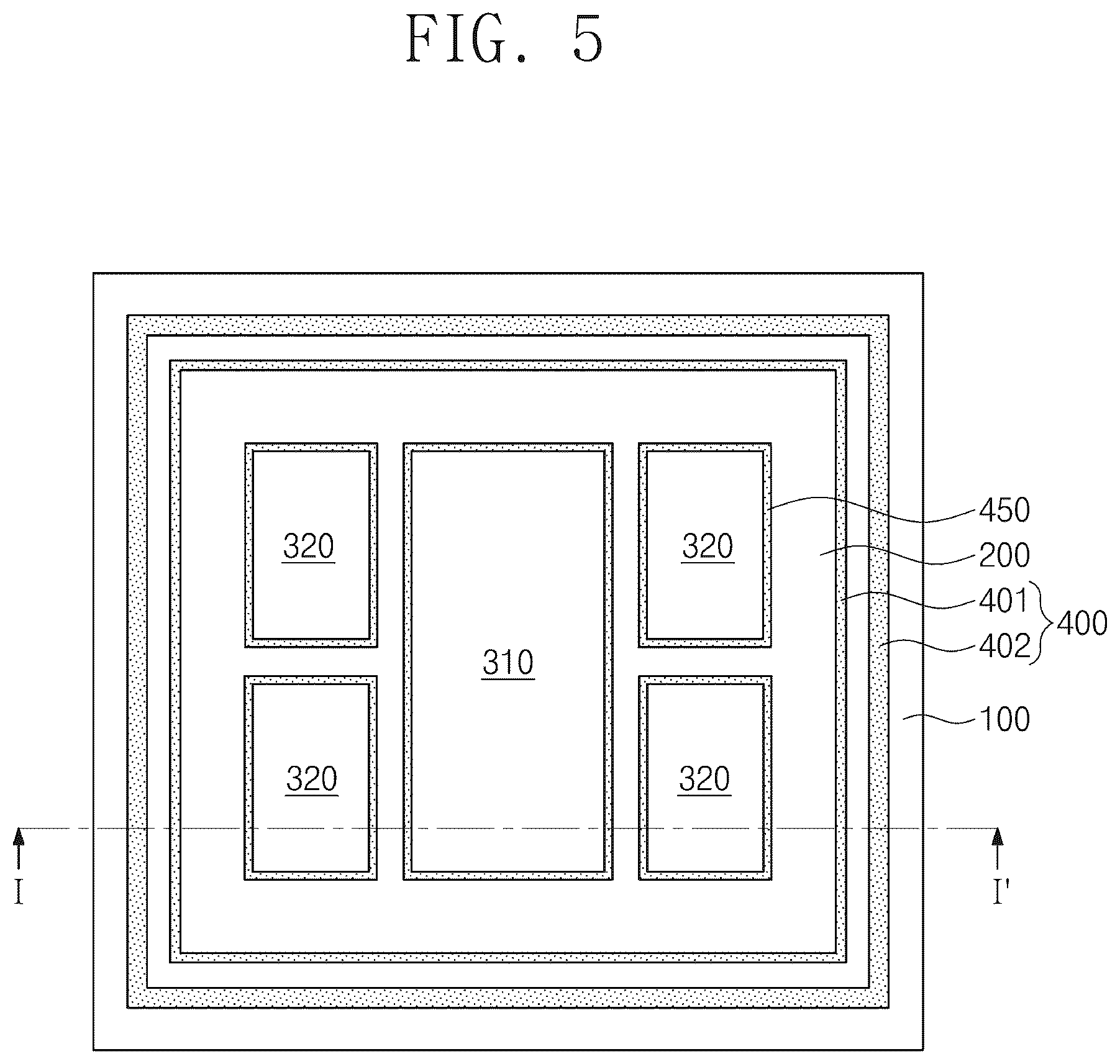 Patent US12100635 Figure 4 – Semiconductor package and method of fabricating the same