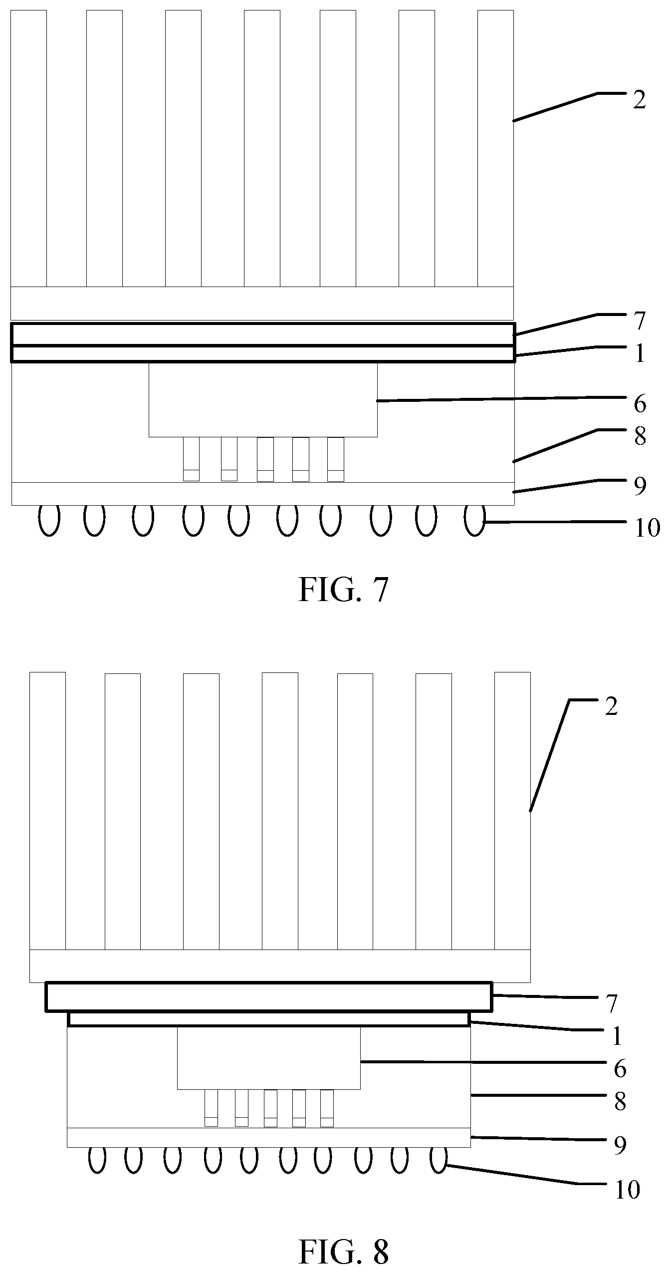 Patent US12100636 Figure 4 – Chip heat dissipating structure, chip structure, circuit board and supercomputing device