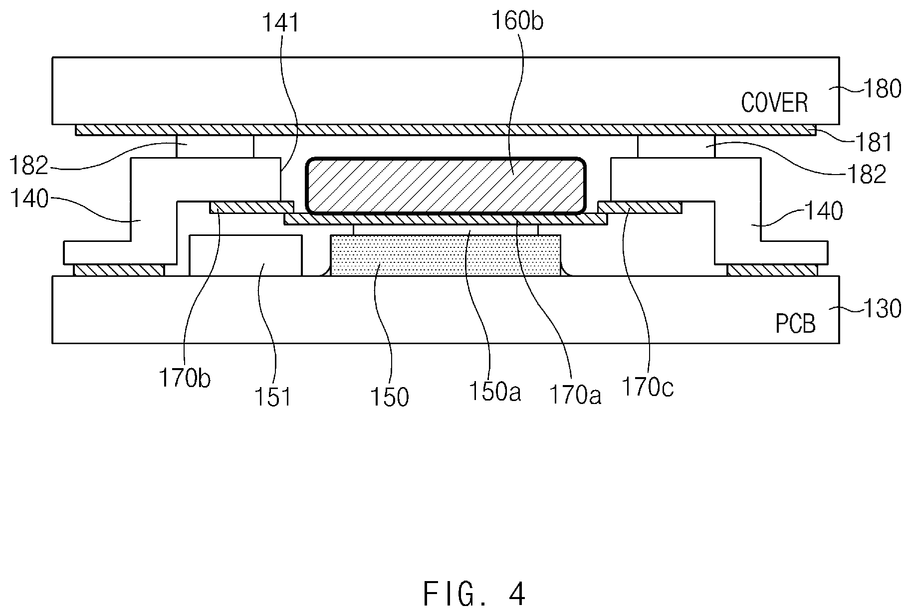 Patent US12100637 Figure 4 – Electronic device including cooling structure