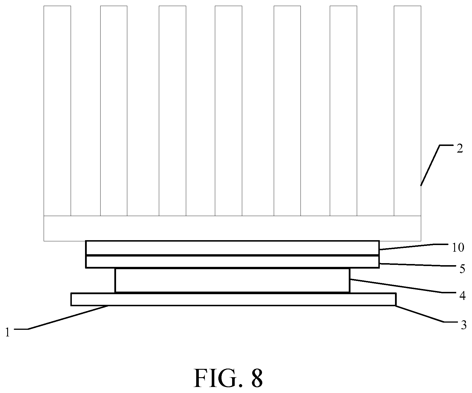 Patent US12100639 Figure 5 – Chip heat dissipation structure, chip structure, circuit board and supercomputing device