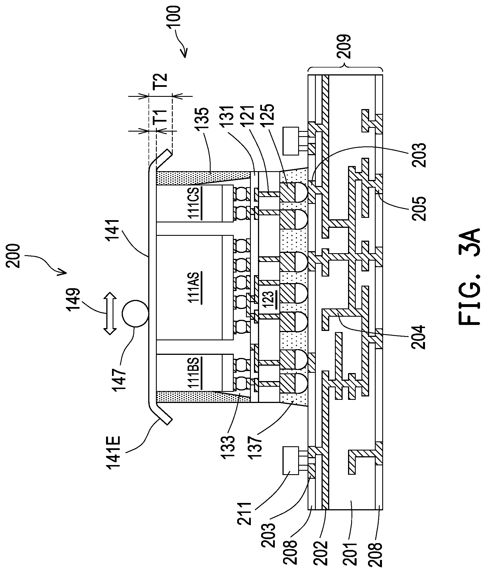 Patent US12100640 Figure 3 – High efficiency heat dissipation using thermal interface material film