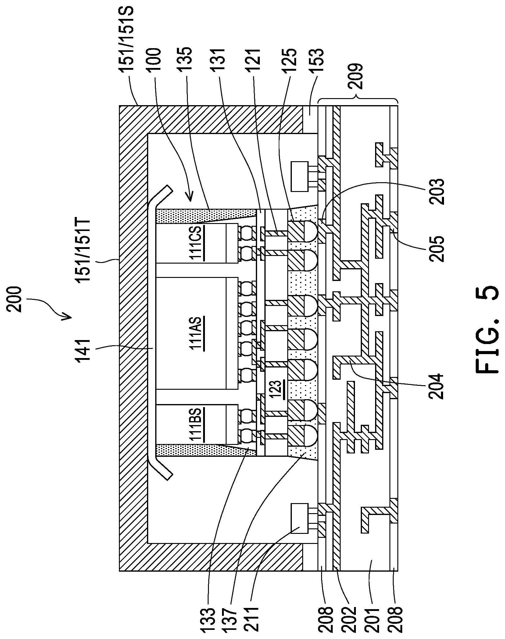 Patent US12100640 Figure 6 – High efficiency heat dissipation using thermal interface material film