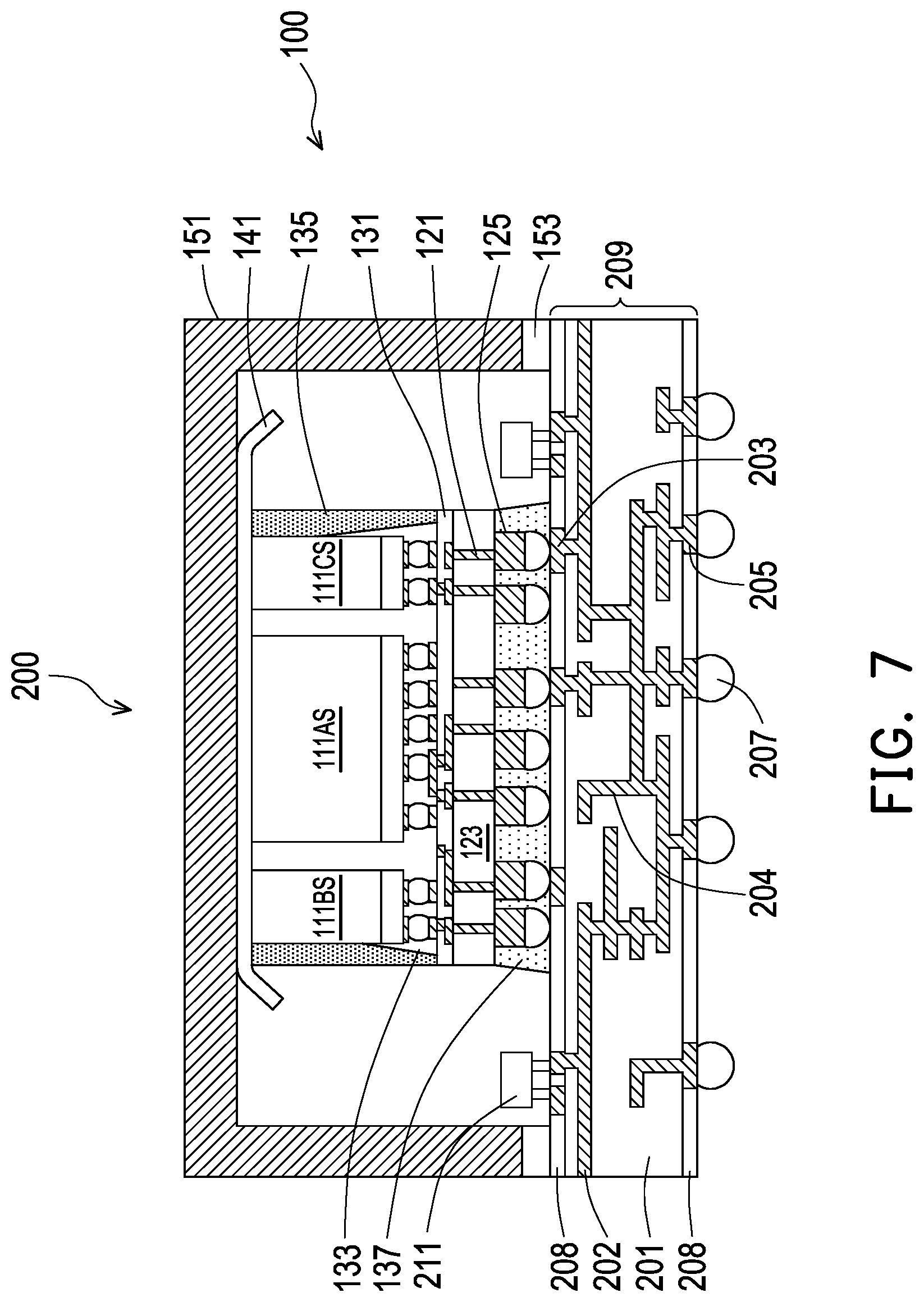 Patent US12100640 Figure 8 – High efficiency heat dissipation using thermal interface material film
