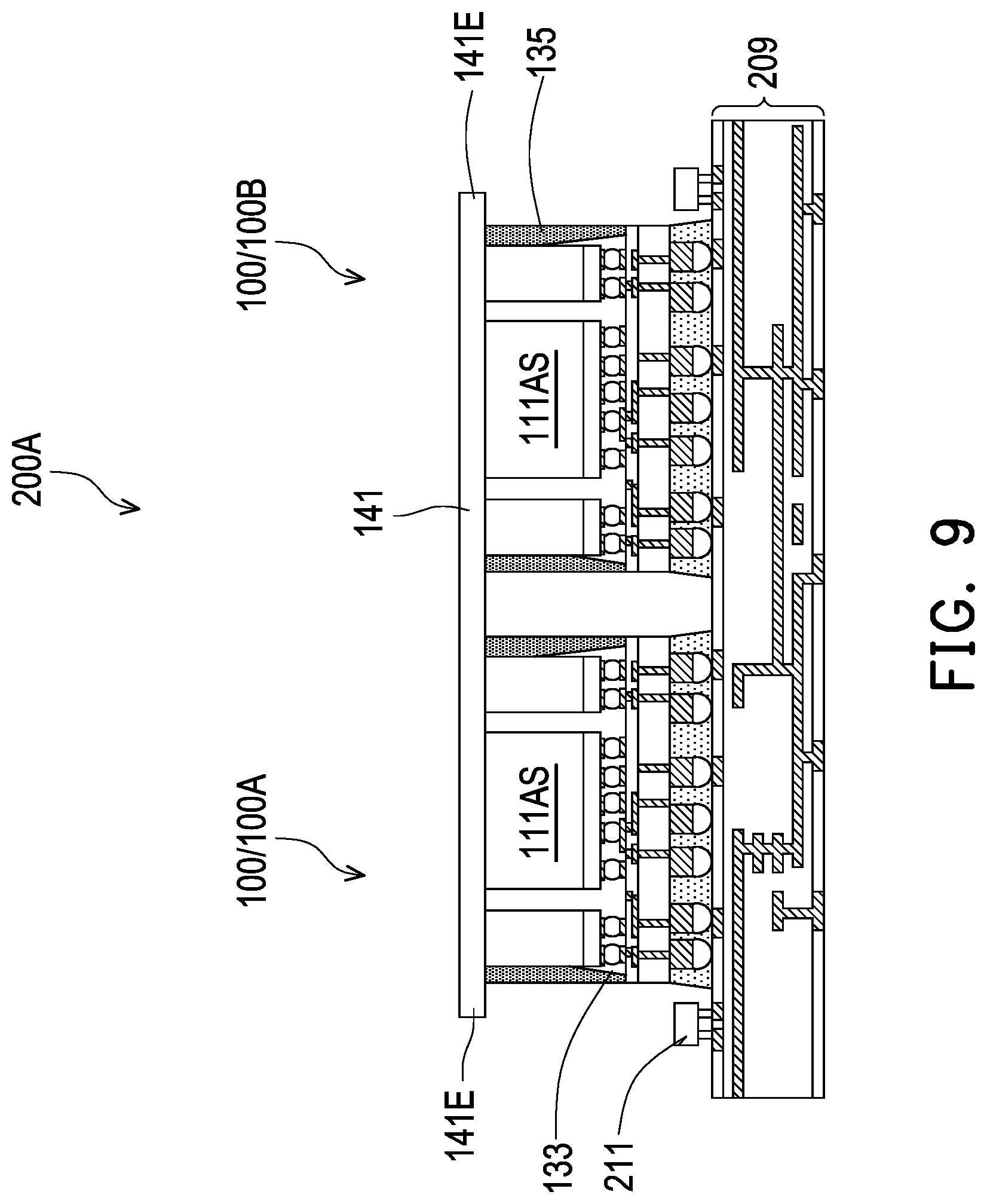 Patent US12100640 Figure 10 – High efficiency heat dissipation using thermal interface material film