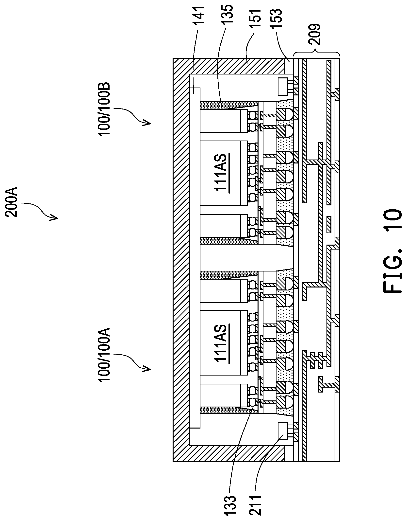 Patent US12100640 Figure 11 – High efficiency heat dissipation using thermal interface material film