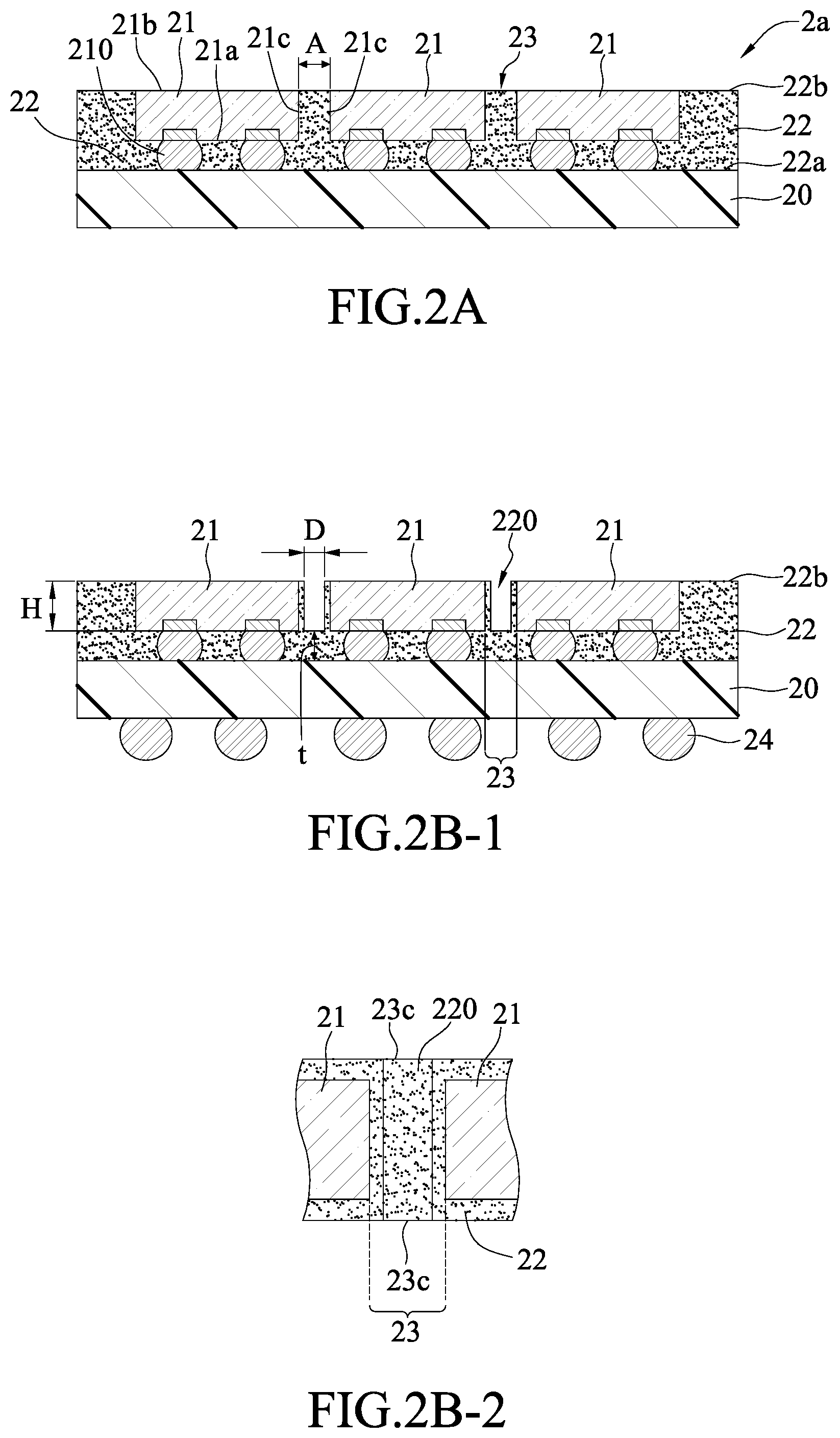 Patent US12100641 Figure 2 – Electronic package and method for manufacturing the same