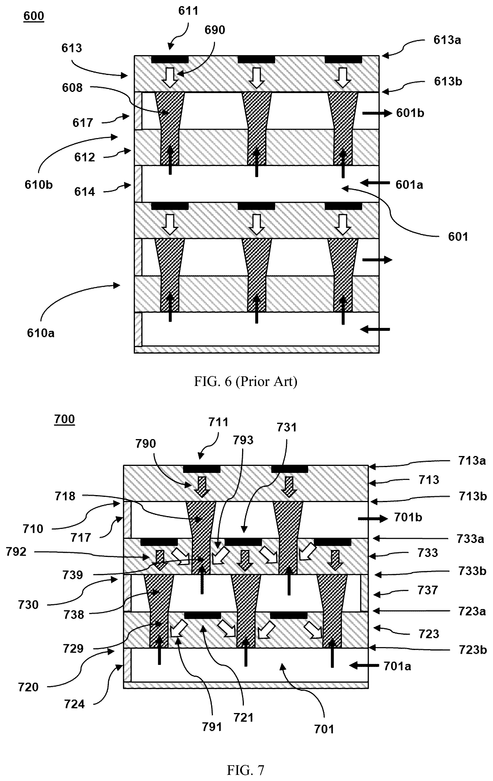 Patent US12100643 Figure 3 – Thermal management of electronics using co-located microjet nozzles and electronic elements
