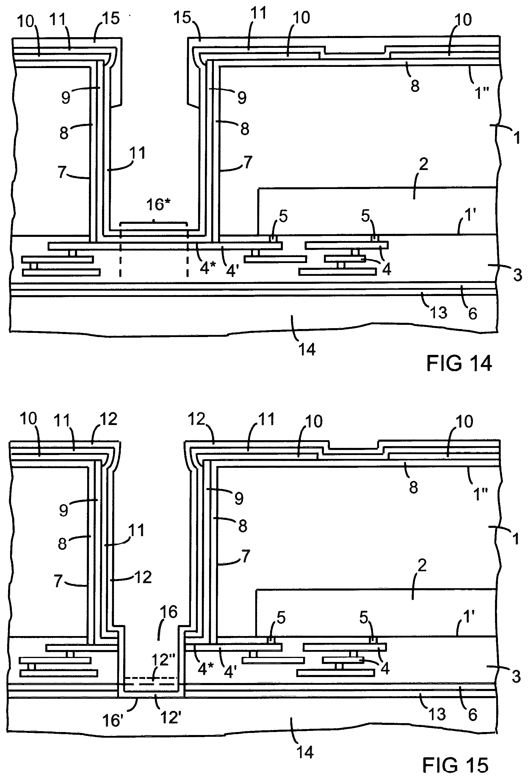 Patent US12100644 Figure 8 – Semiconductor device with through-substrate via and method of manufacturing a semiconductor device with through-substrate via