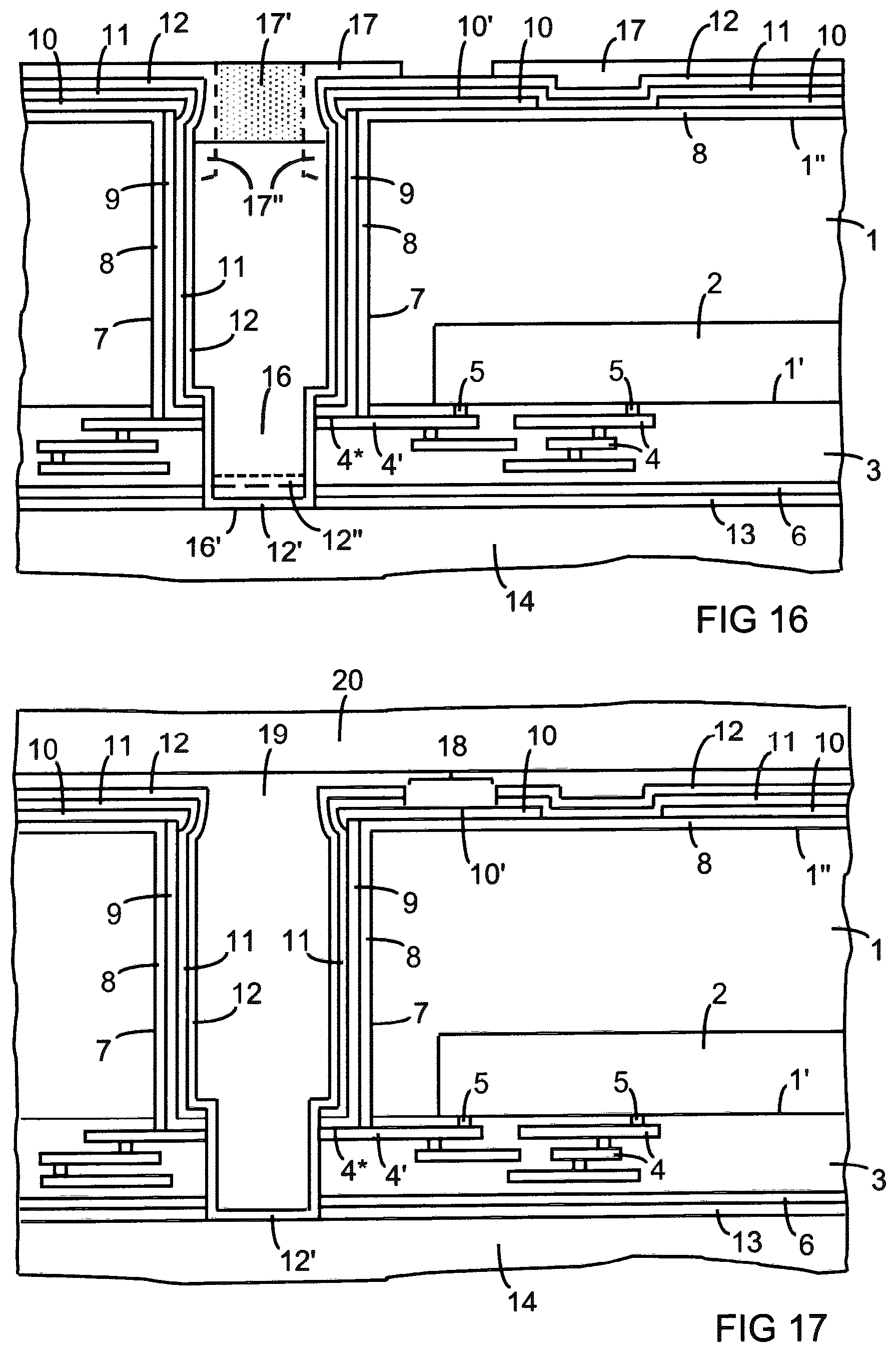 Patent US12100644 Figure 9 – Semiconductor device with through-substrate via and method of manufacturing a semiconductor device with through-substrate via