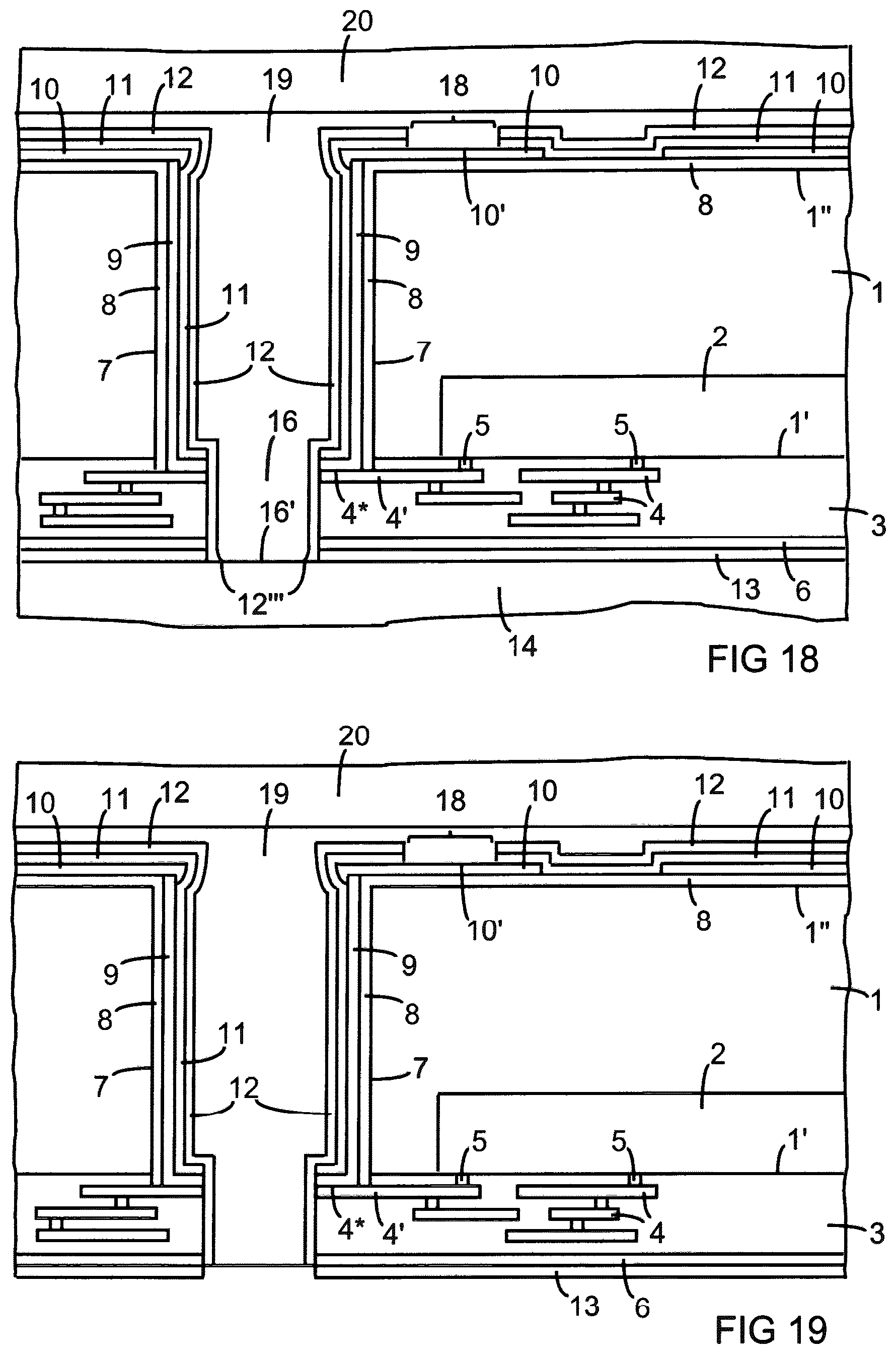 Patent US12100644 Figure 10 – Semiconductor device with through-substrate via and method of manufacturing a semiconductor device with through-substrate via