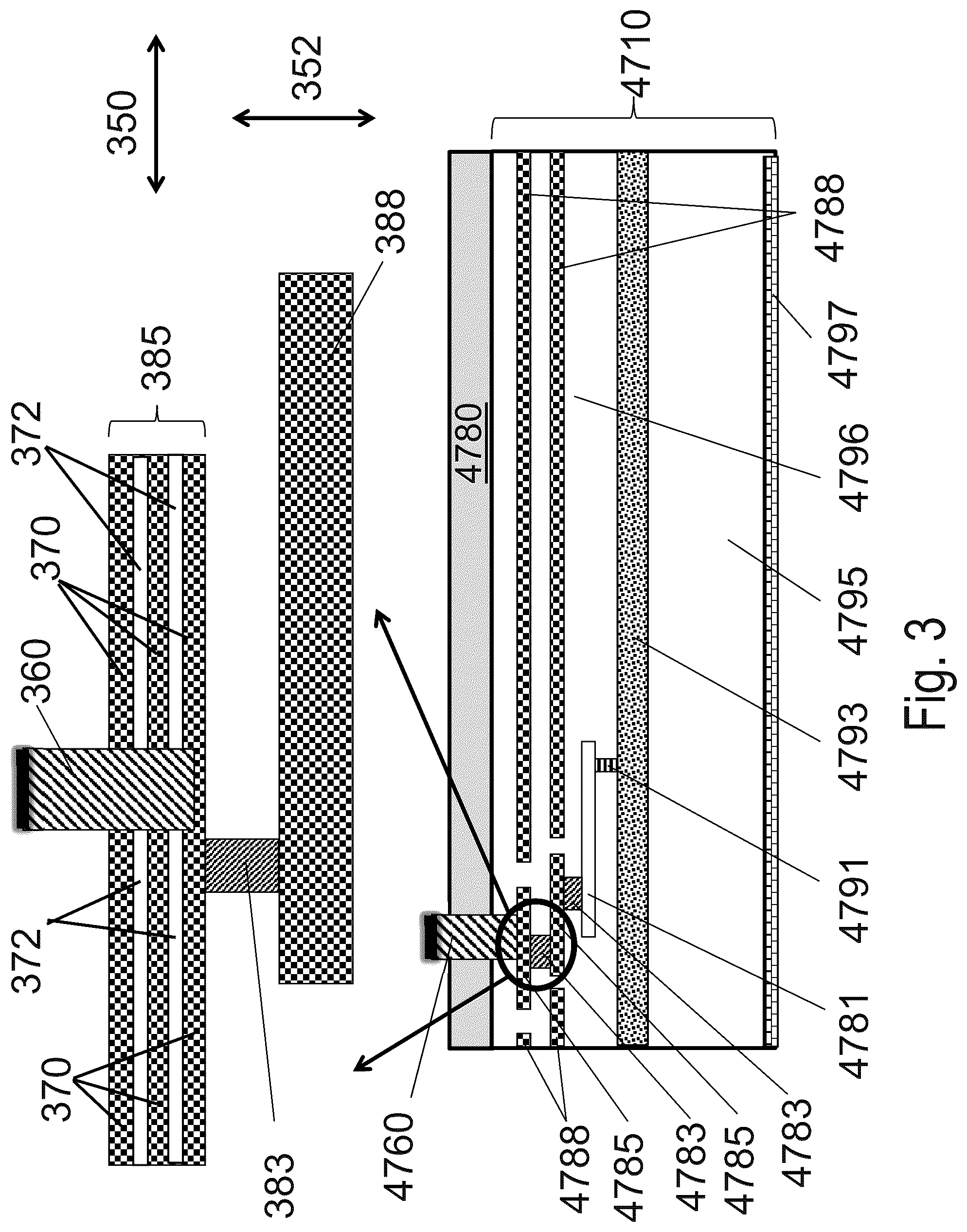 Patent US12100646 Figure 4 – 3D semiconductor device and structure with metal layers