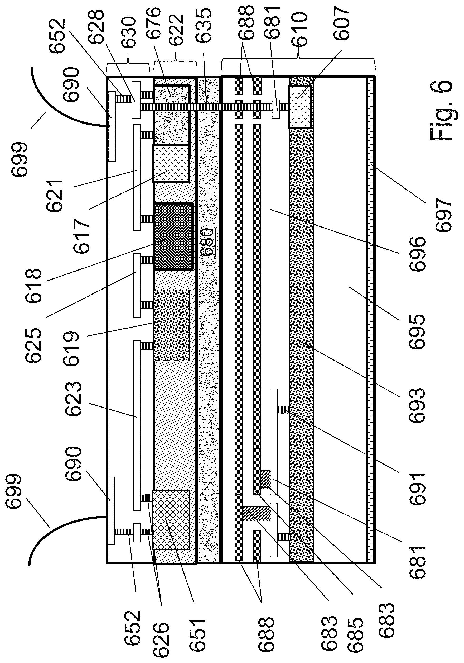 Patent US12100646 Figure 11 – 3D semiconductor device and structure with metal layers