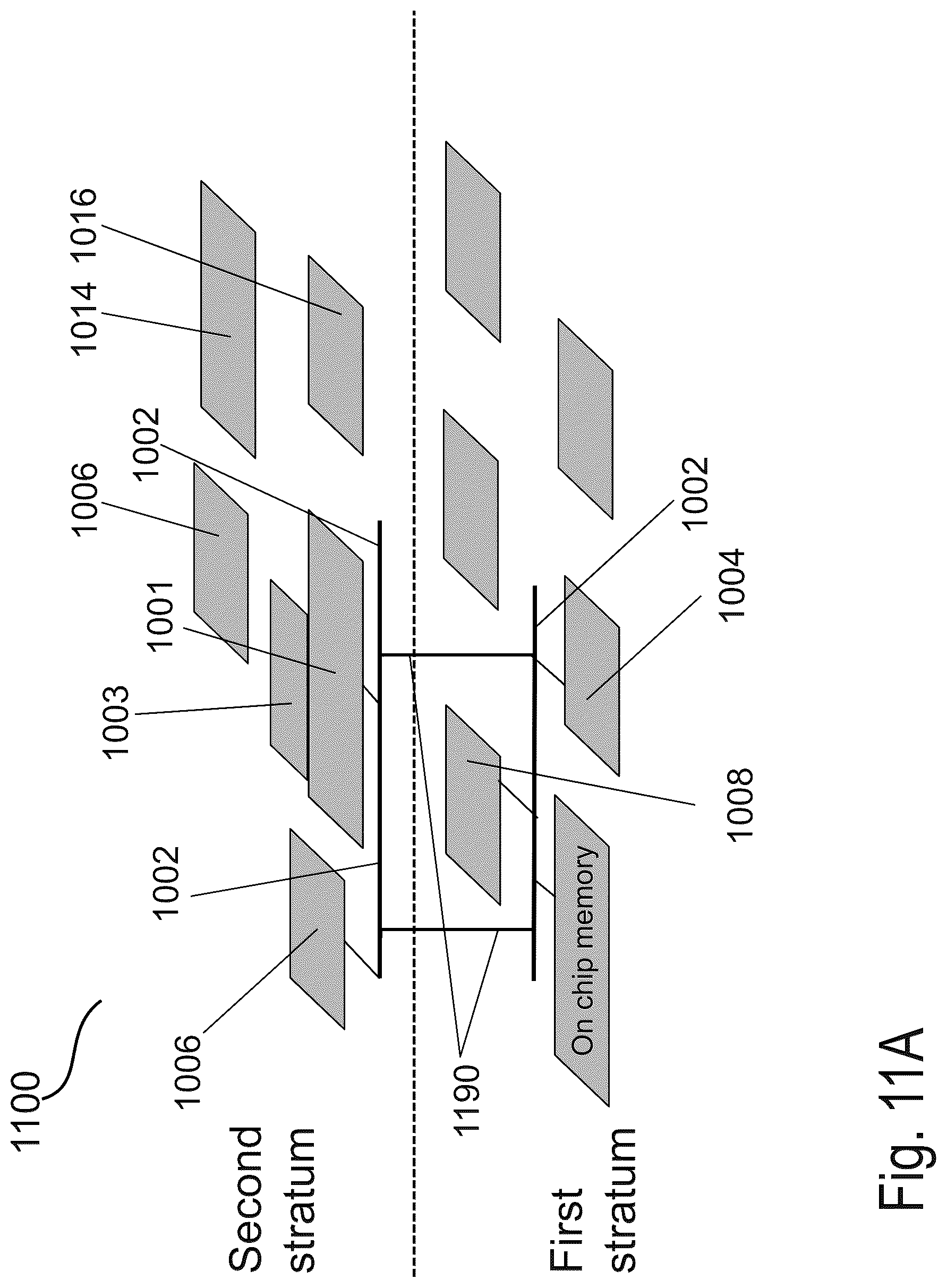 Patent US12100646 Figure 16 – 3D semiconductor device and structure with metal layers