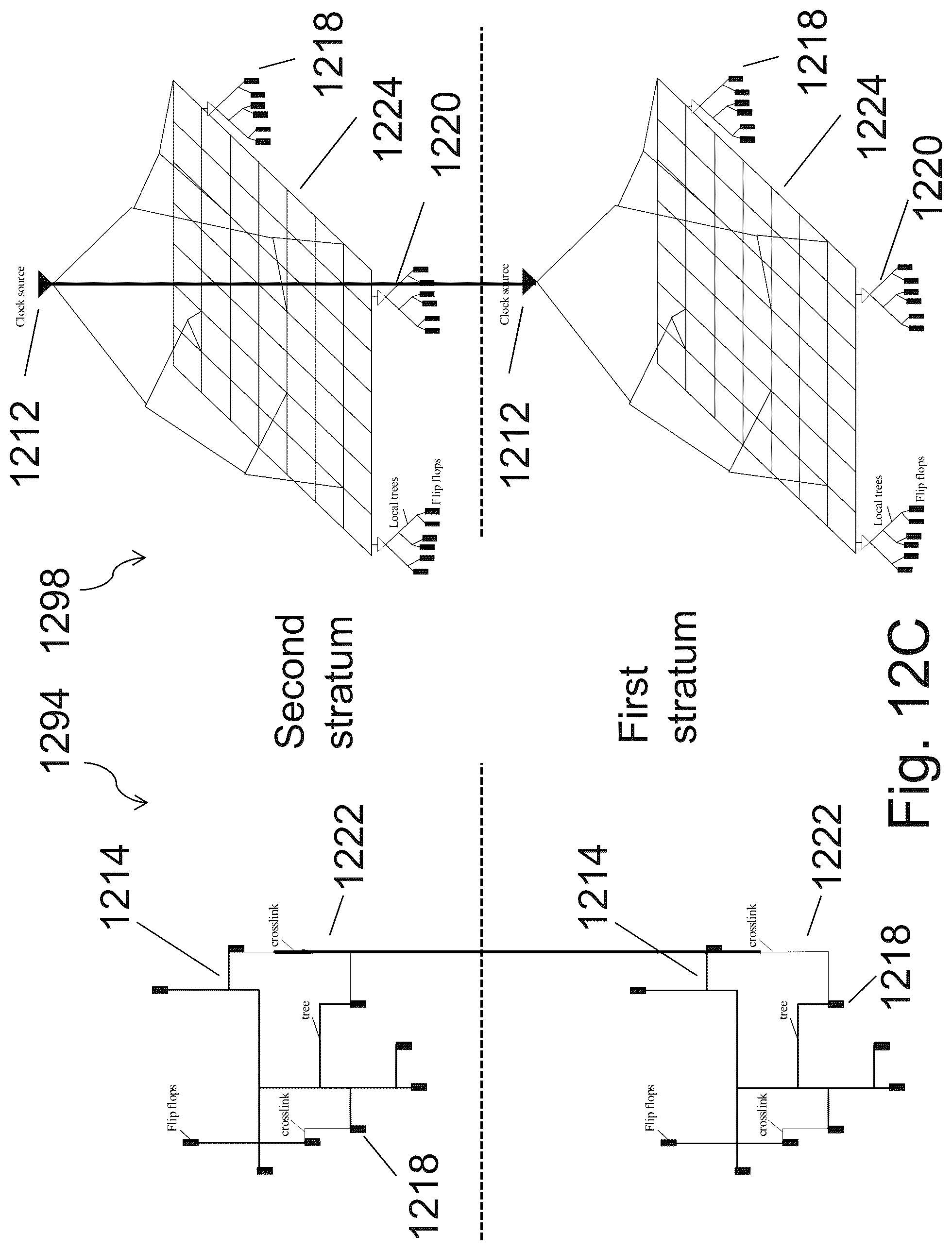 Patent US12100646 Figure 20 – 3D semiconductor device and structure with metal layers