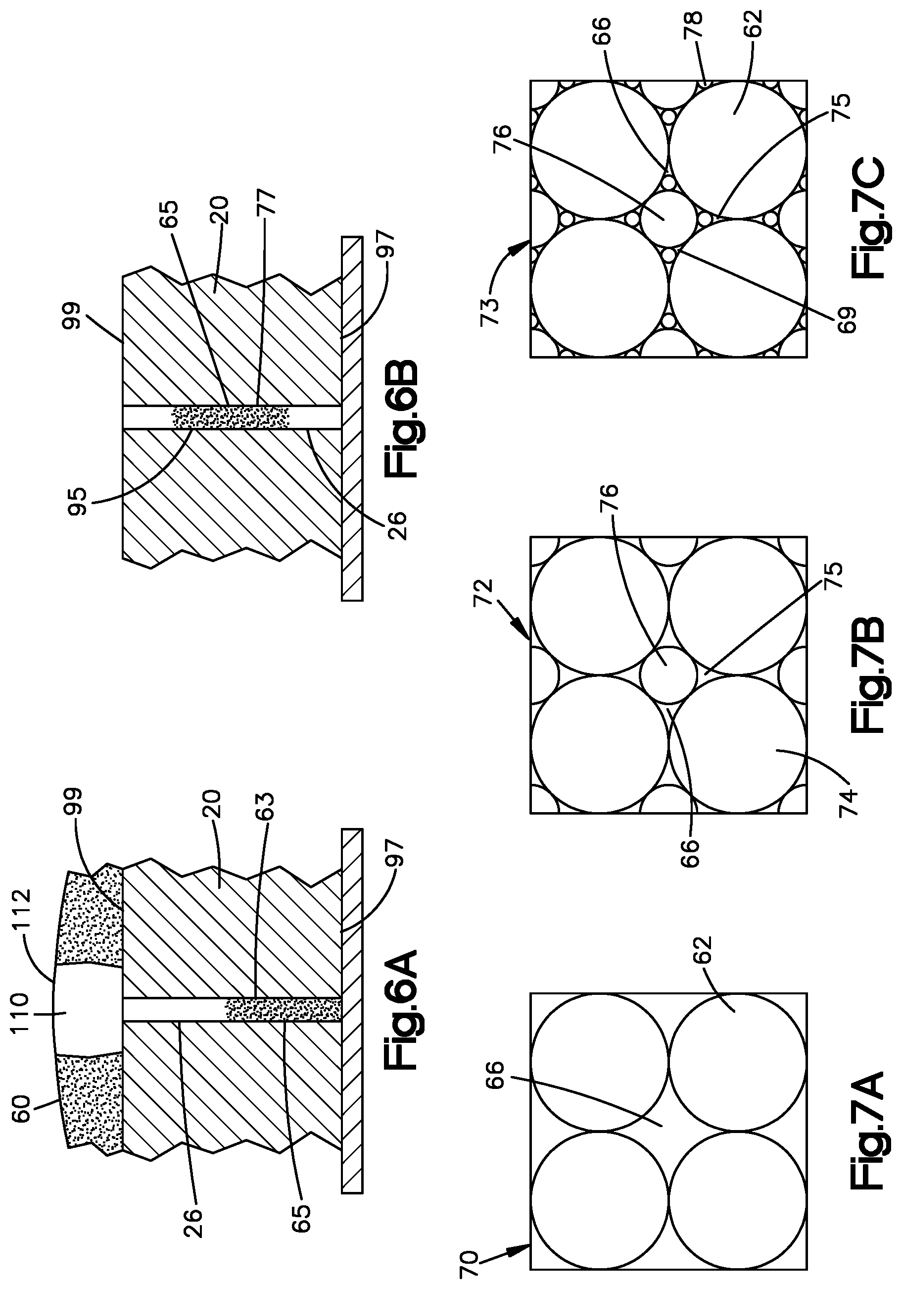 Patent US12100647 Figure 4 – Electrically conductive vias and methods for producing same