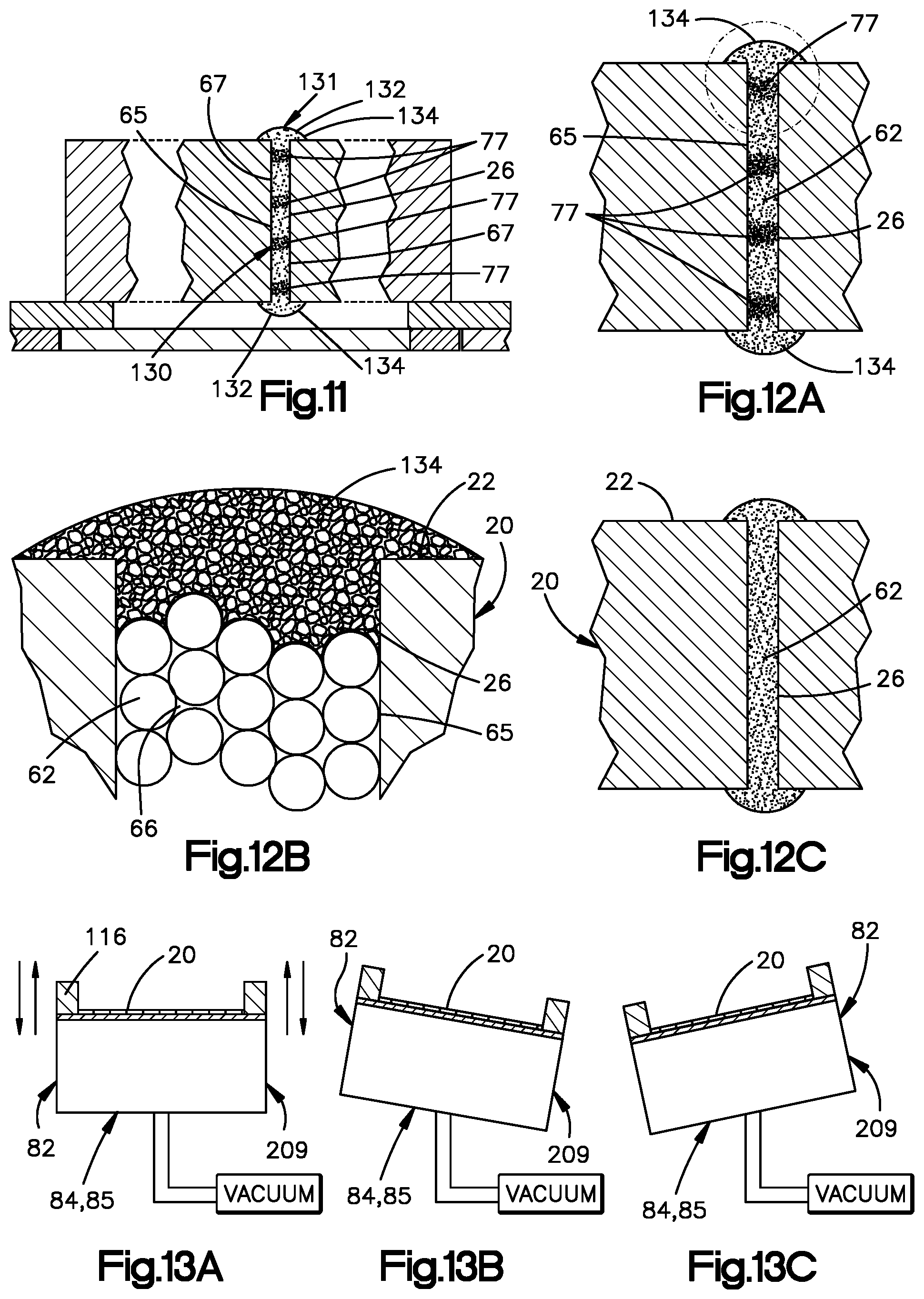 Patent US12100647 Figure 8 – Electrically conductive vias and methods for producing same