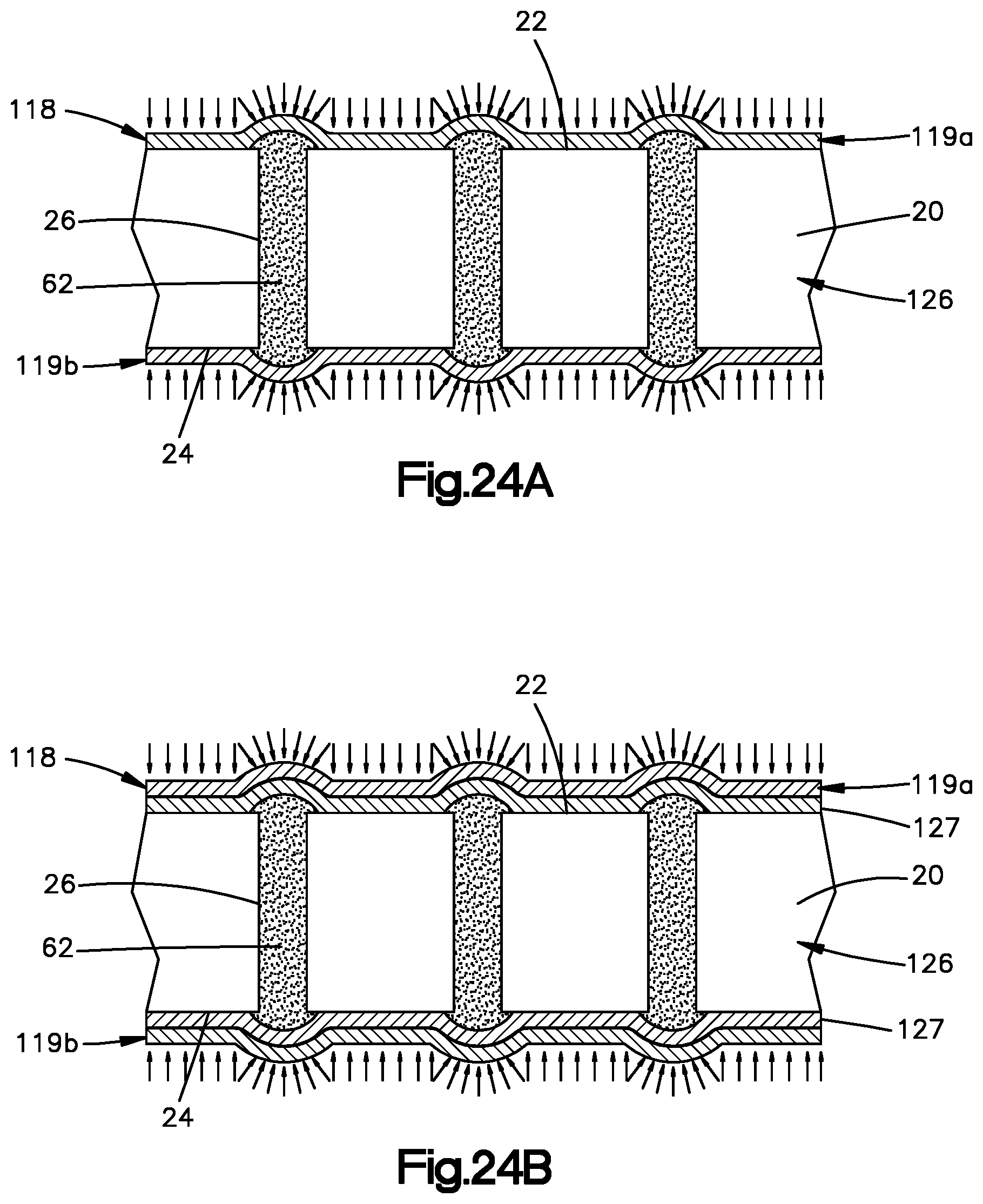 Patent US12100647 Figure 19 – Electrically conductive vias and methods for producing same