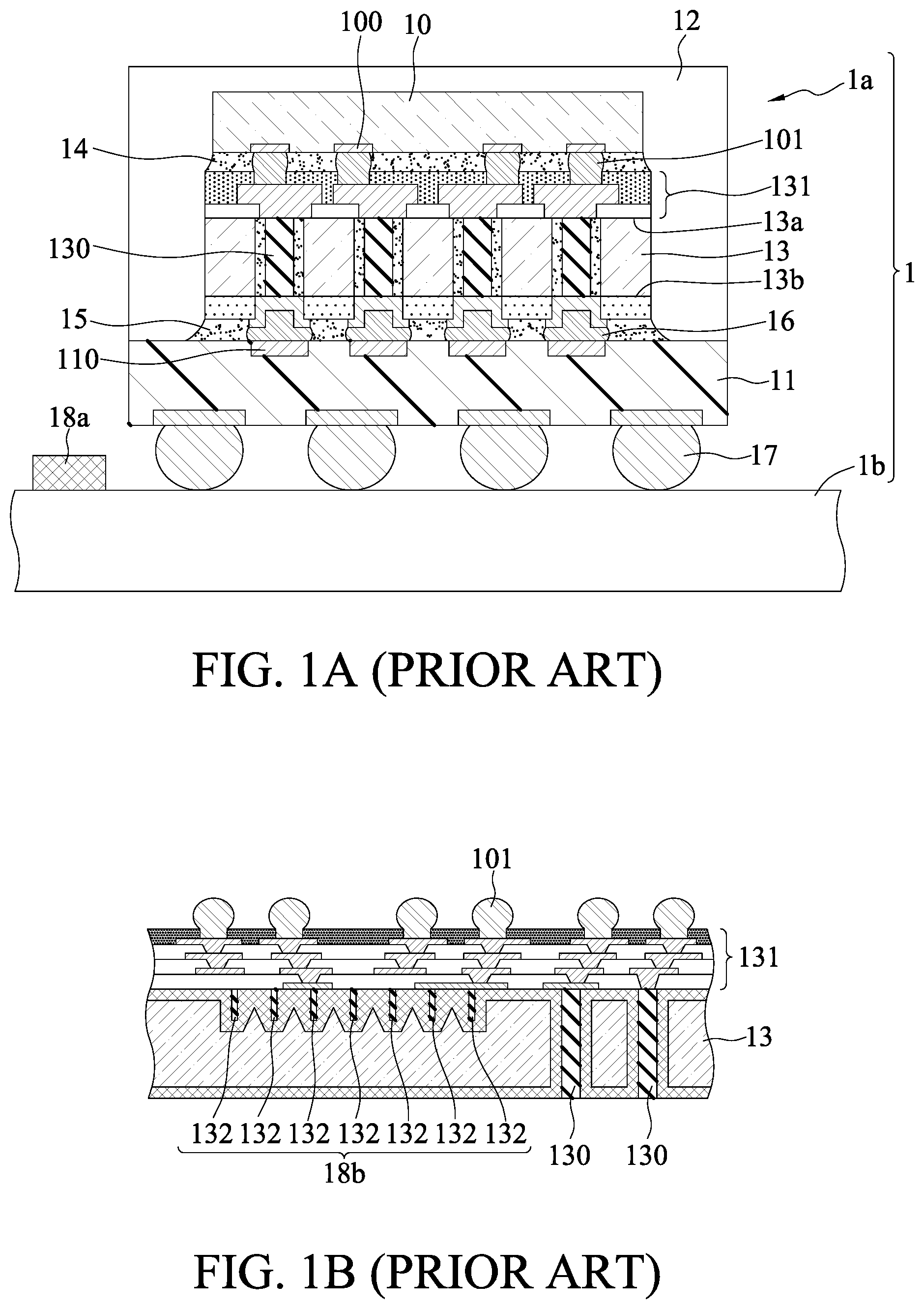 Patent US12100648 Figure 1 – Electronic module, manufacturing method thereof and electronic package having the same
