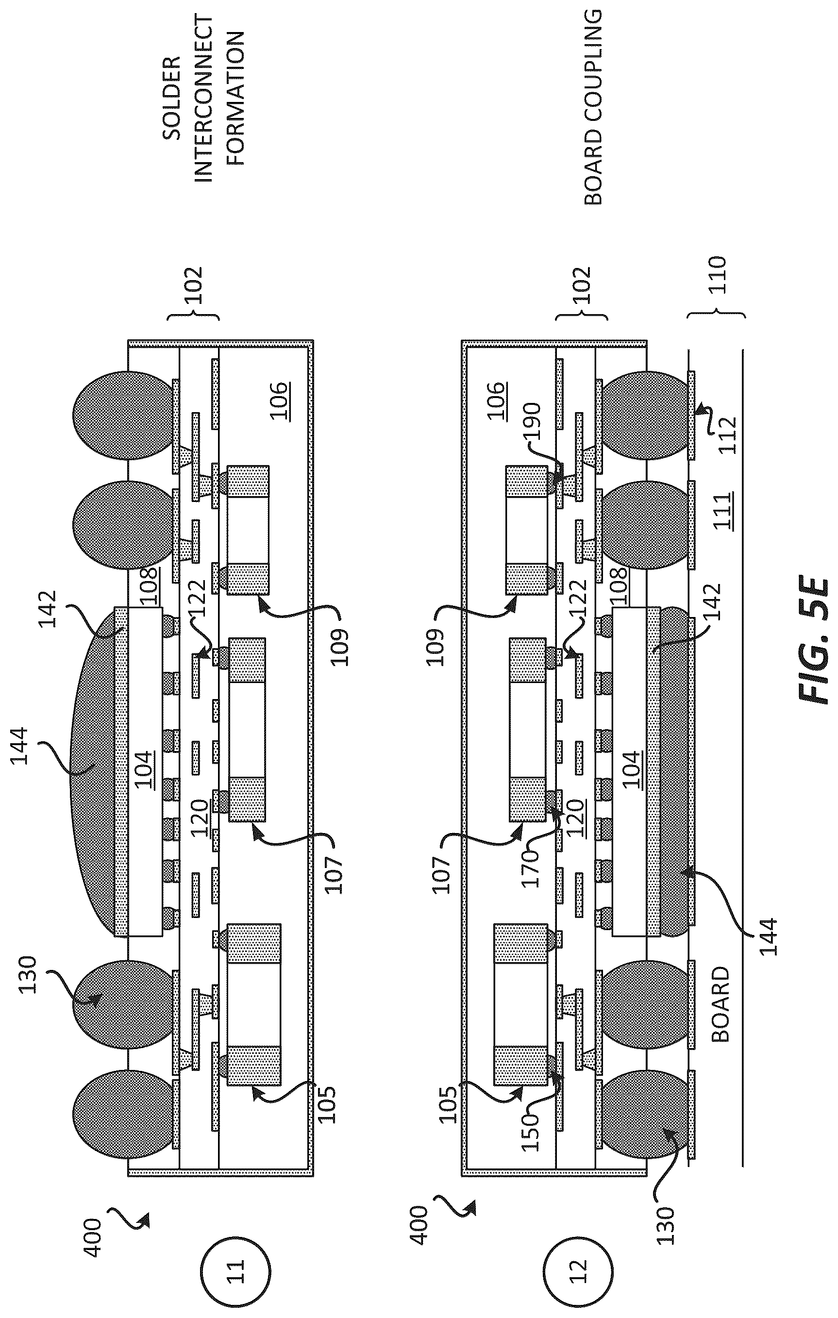 Patent US12100649 Figure 9 – Package comprising an integrated device with a back side metal layer