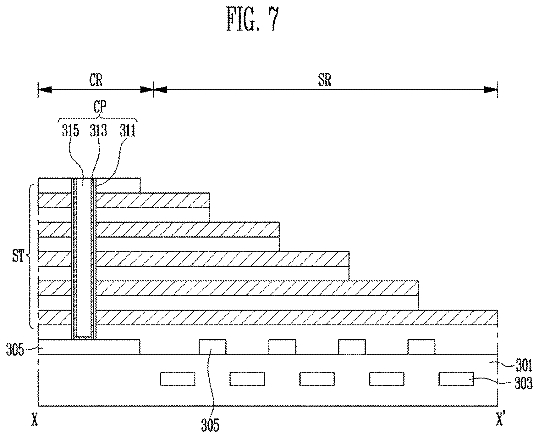 Patent US12100651 Figure 6 – Semiconductor memory device and manufacturing method thereof