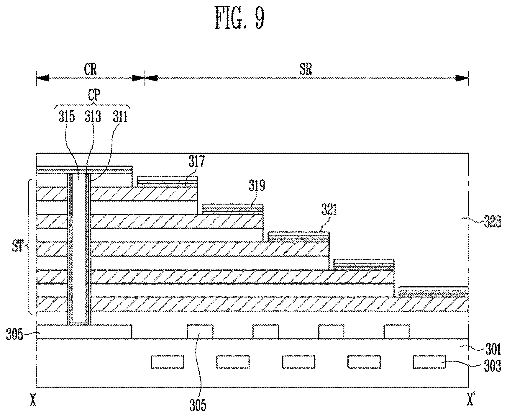 Patent US12100651 Figure 8 – Semiconductor memory device and manufacturing method thereof