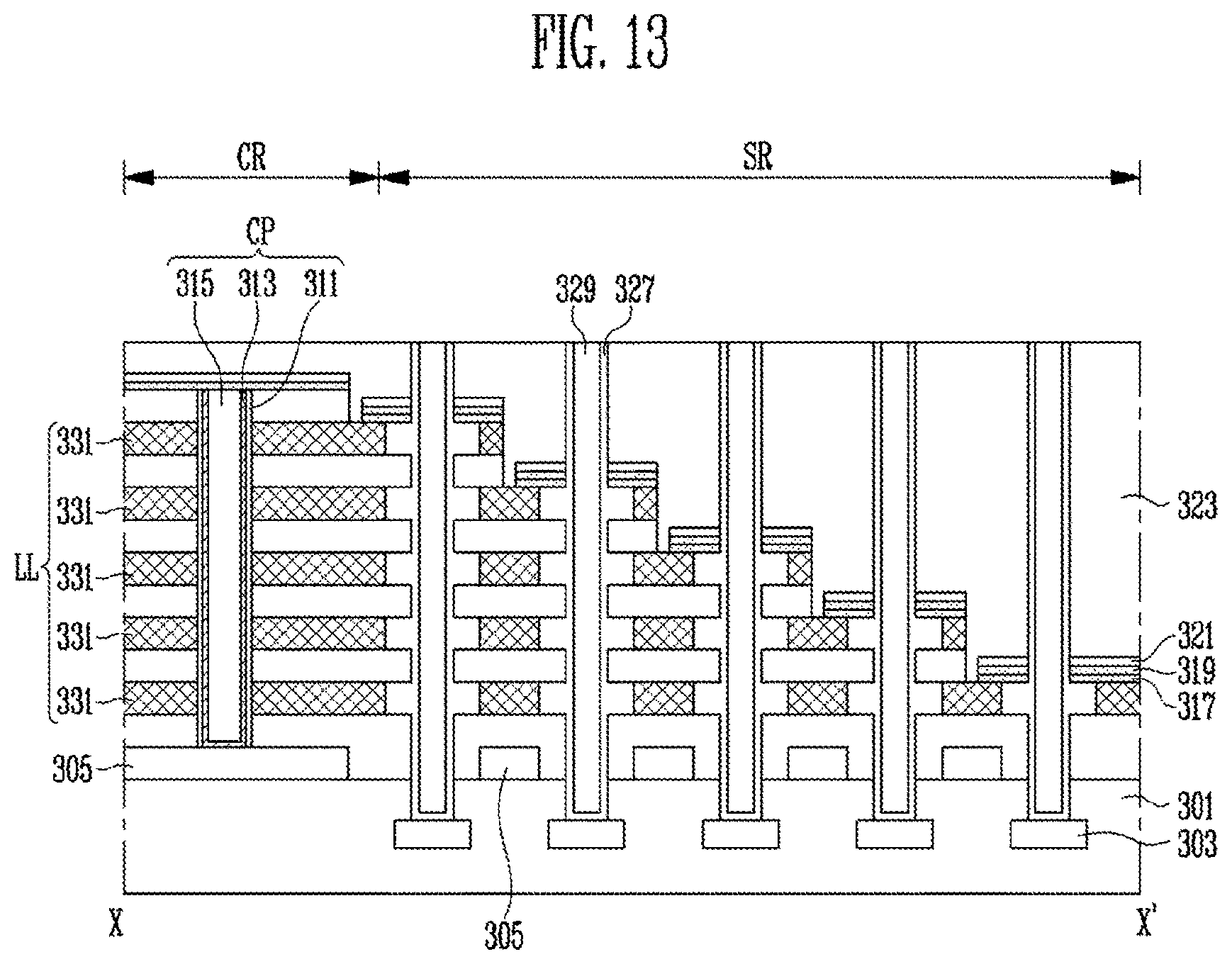 Patent US12100651 Figure 12 – Semiconductor memory device and manufacturing method thereof