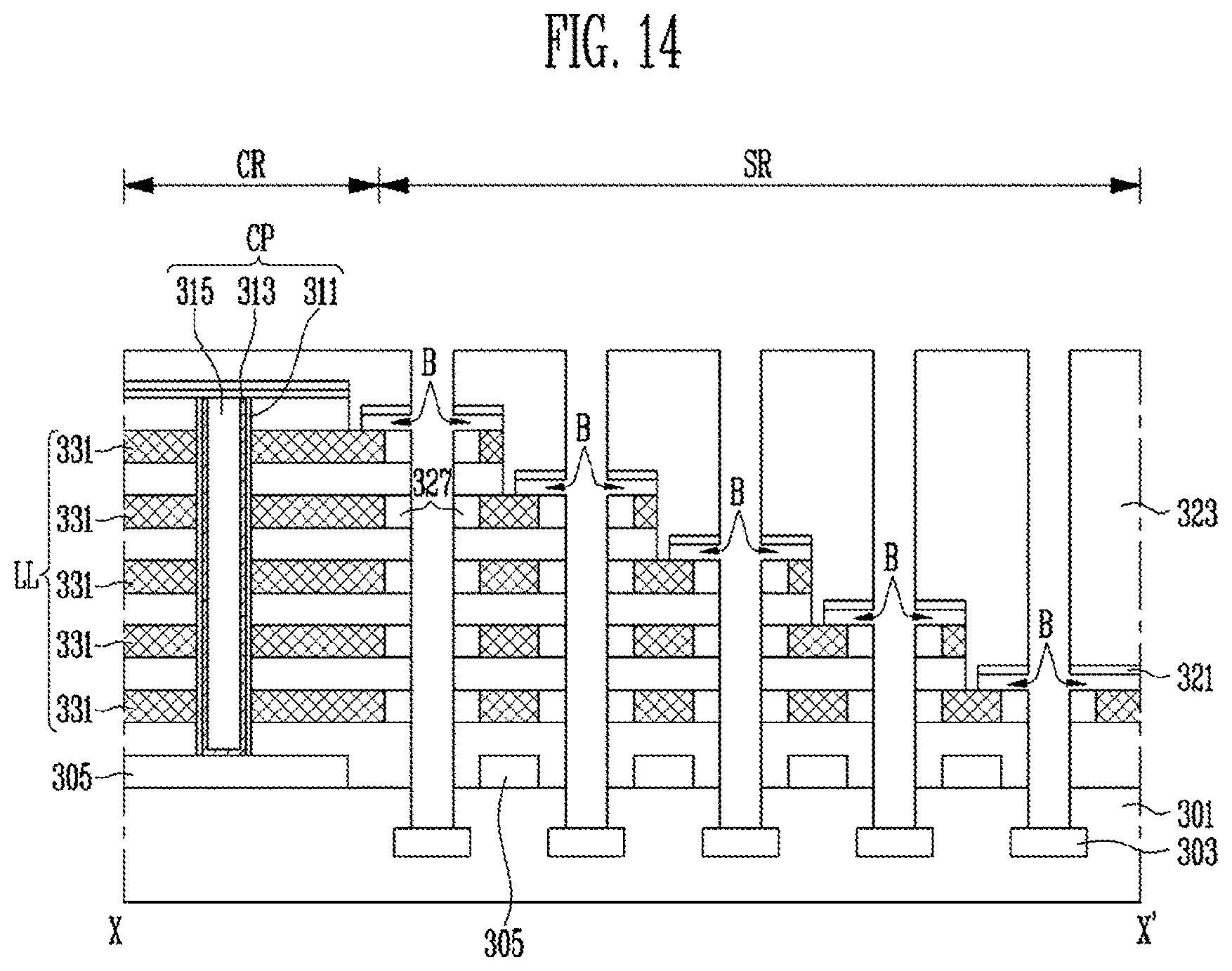 Patent US12100651 Figure 13 – Semiconductor memory device and manufacturing method thereof