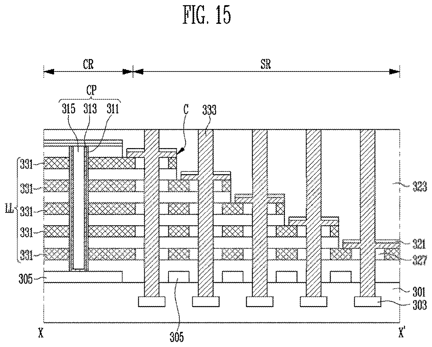 Patent US12100651 Figure 14 – Semiconductor memory device and manufacturing method thereof