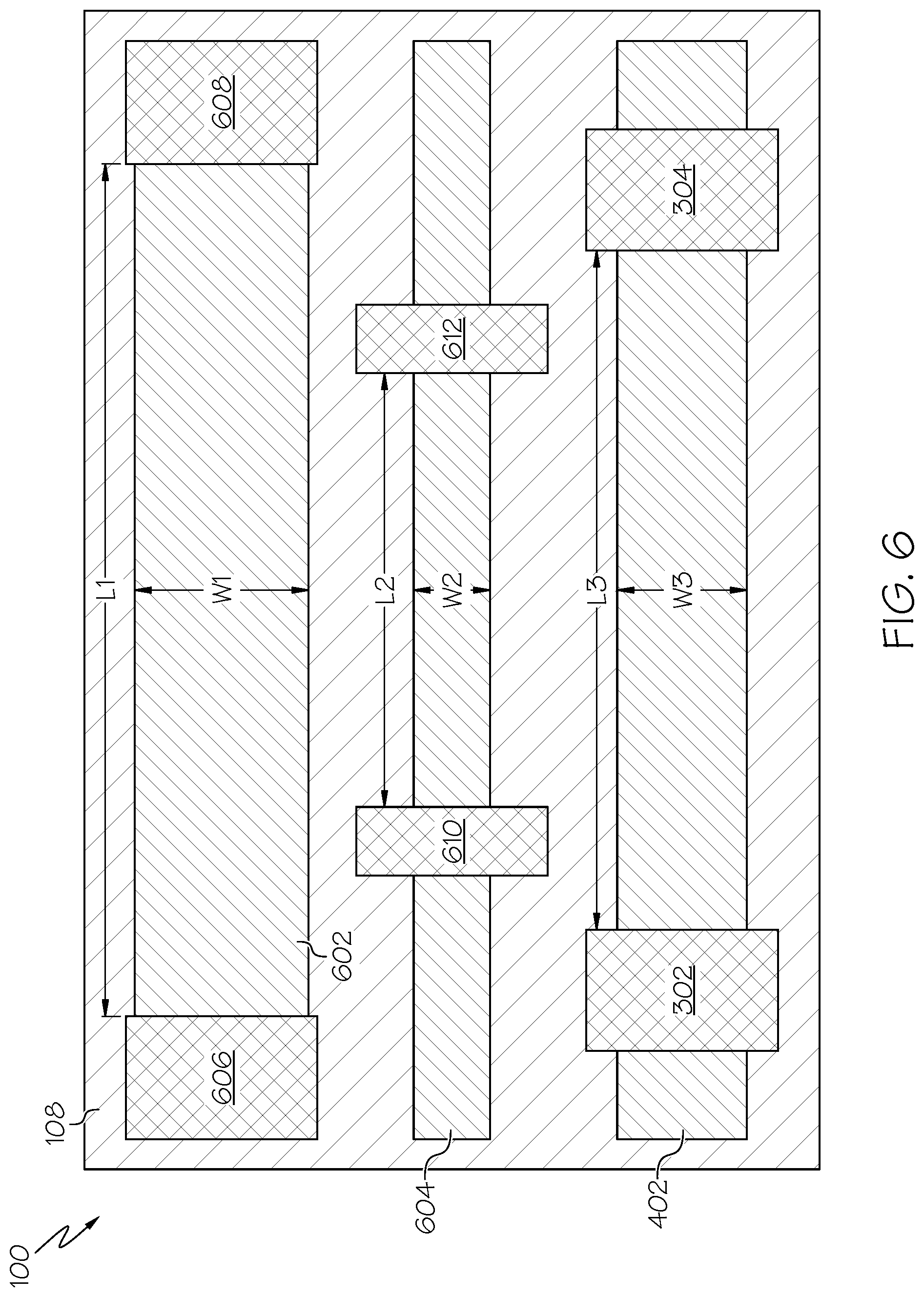 Patent US12100653 Figure 6 – Resistance tunable fuse structure formed by embedded thin metal layers