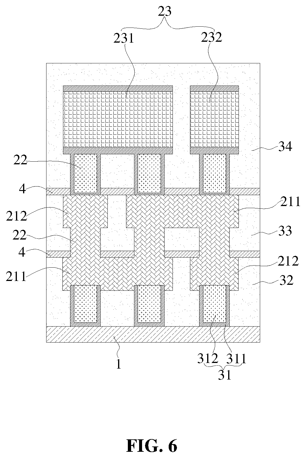 Patent US12100654 Figure 6 – Storage device, semiconductor structure and method for forming same