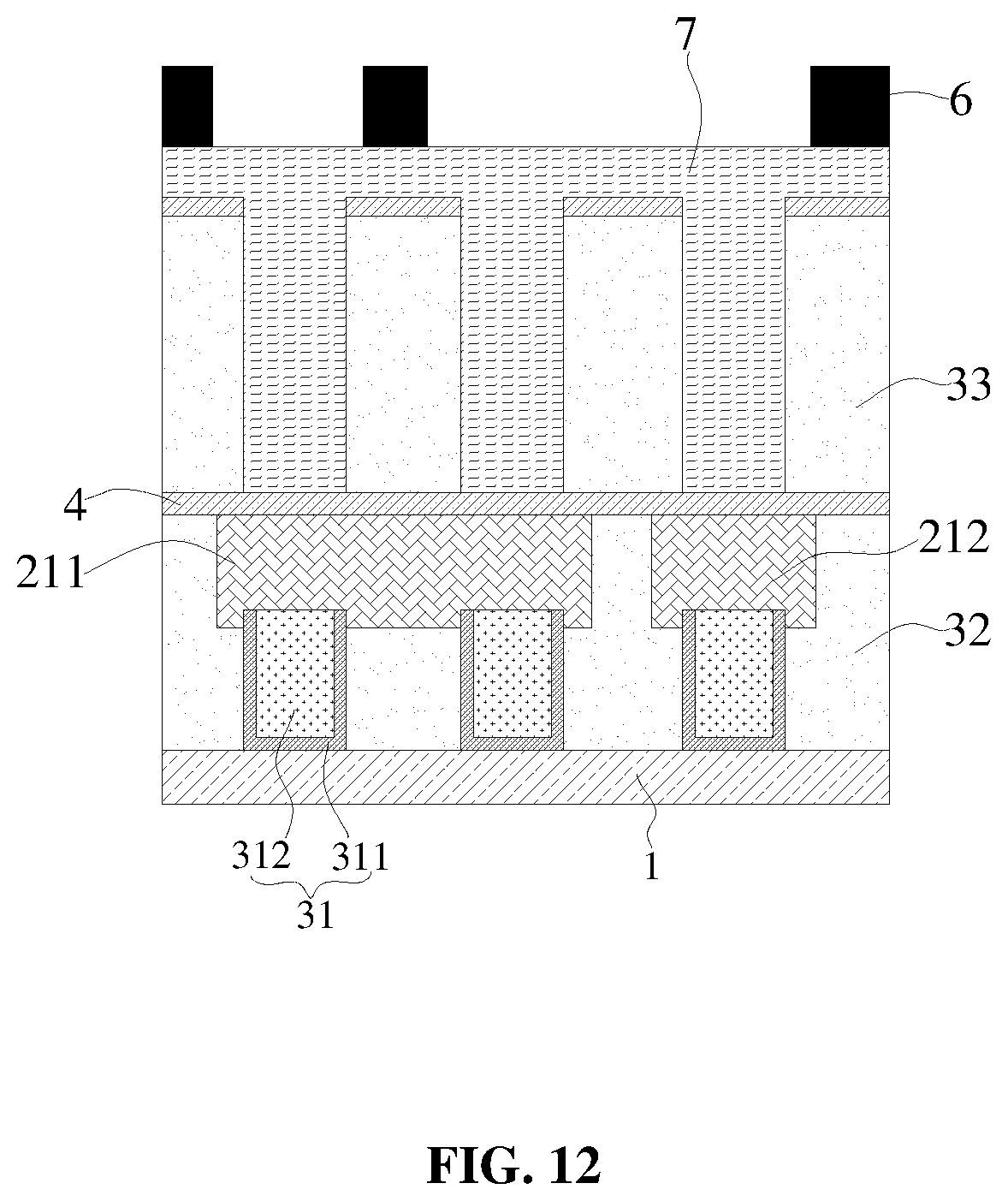 Patent US12100654 Figure 12 – Storage device, semiconductor structure and method for forming same