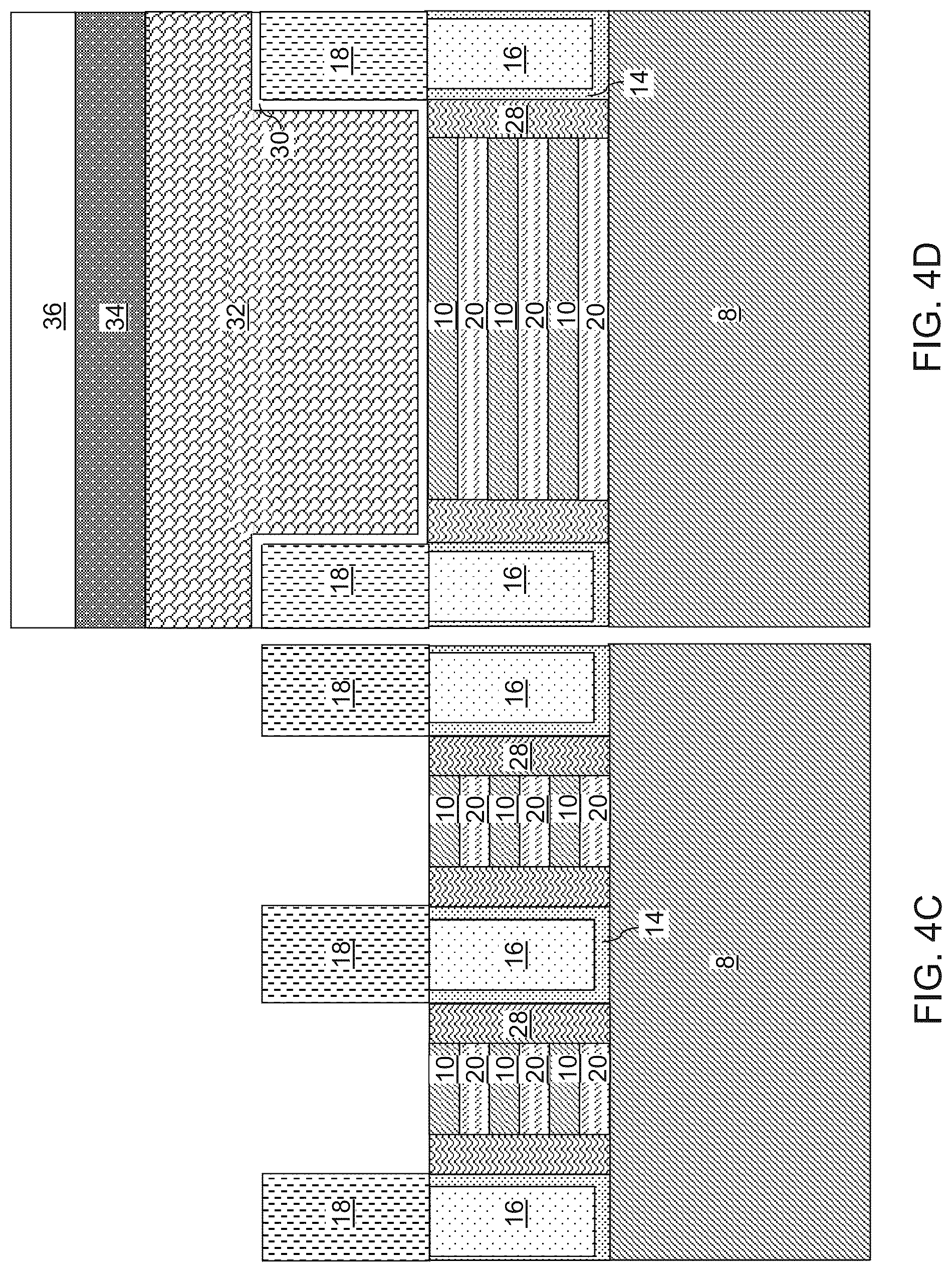 Patent US12100656 Figure 12 – Backside connection structures for nanostructures and methods of forming the same