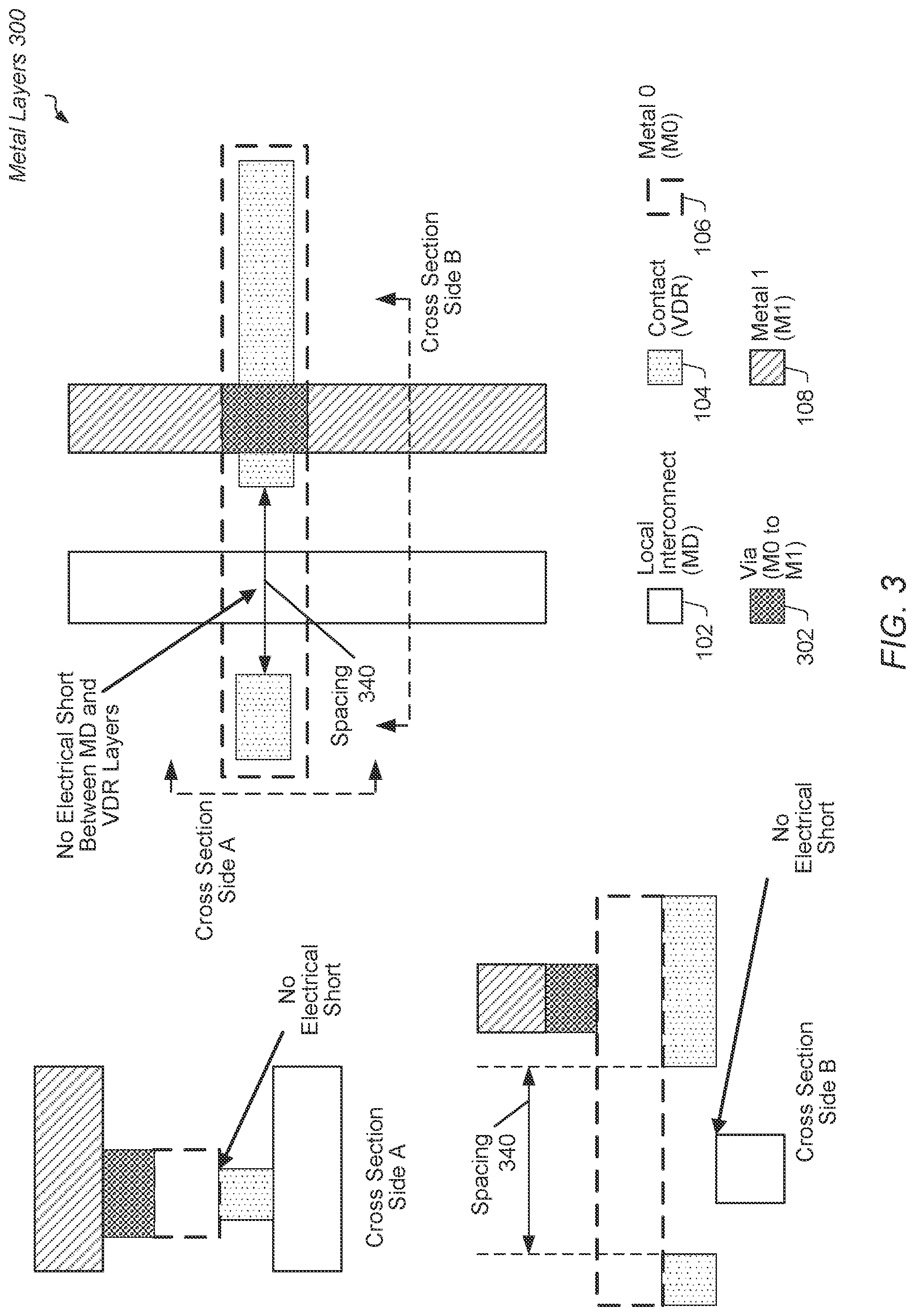 Patent US12100660 Figure 3 – Low congestion standard cells
