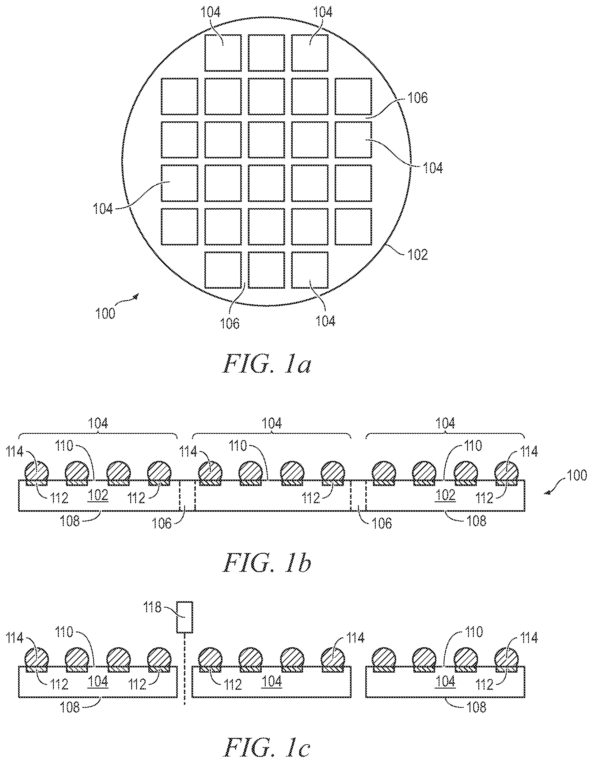 Patent US12100663 Figure 1 – Semiconductor device and method of integrating RF antenna interposer with semiconductor package