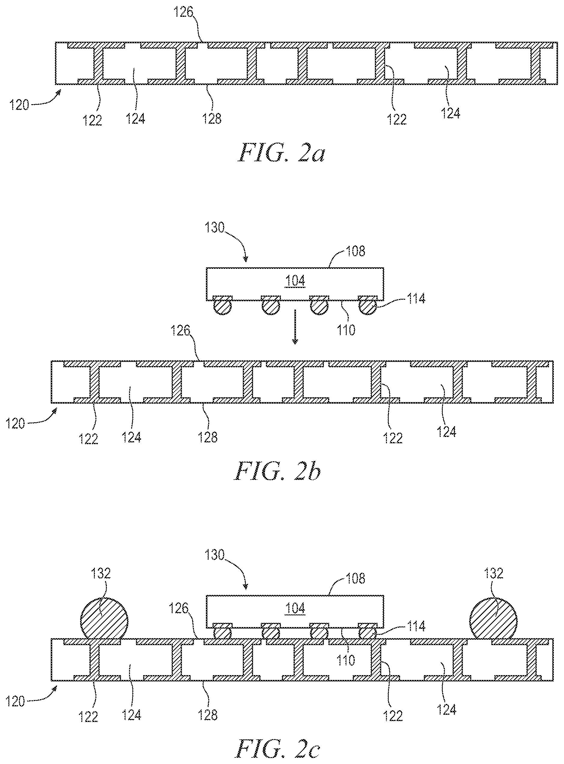 Patent US12100663 Figure 2 – Semiconductor device and method of integrating RF antenna interposer with semiconductor package
