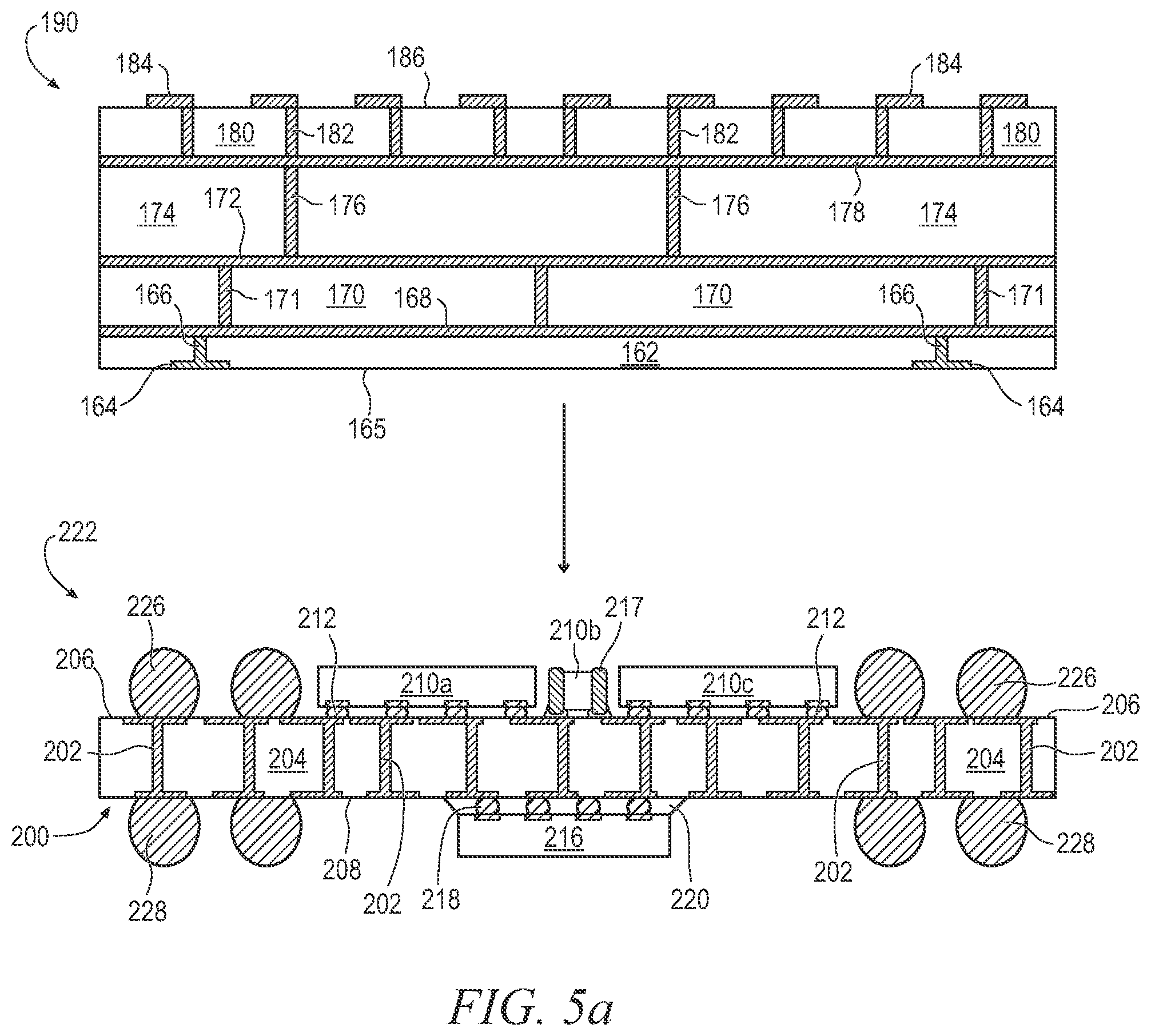 Patent US12100663 Figure 9 – Semiconductor device and method of integrating RF antenna interposer with semiconductor package