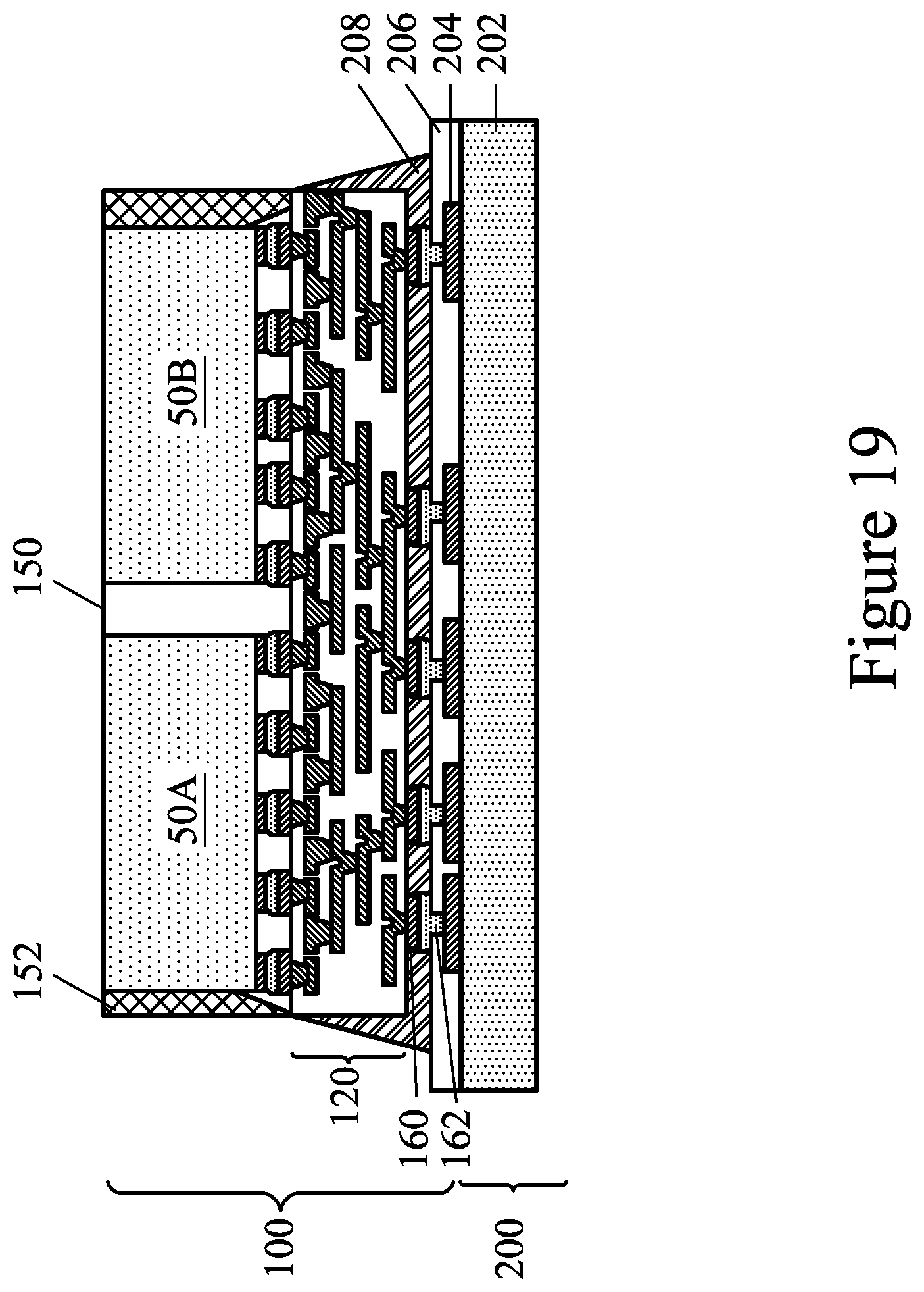 Patent US12100664 Figure 20 – Semiconductor device with curved conductive lines and method of forming the same