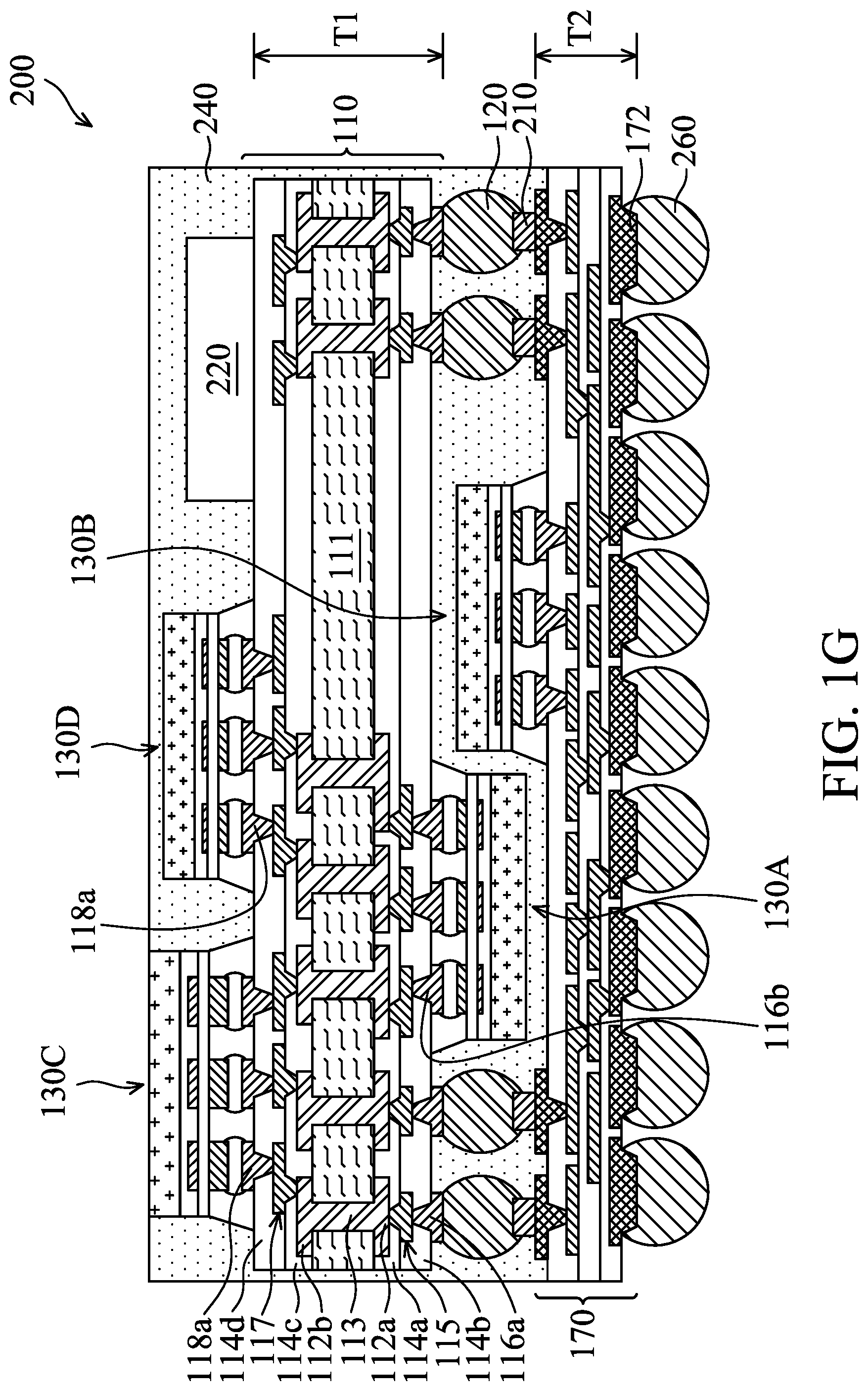 Patent US12100666 Figure 7 – Method for forming chip package structure