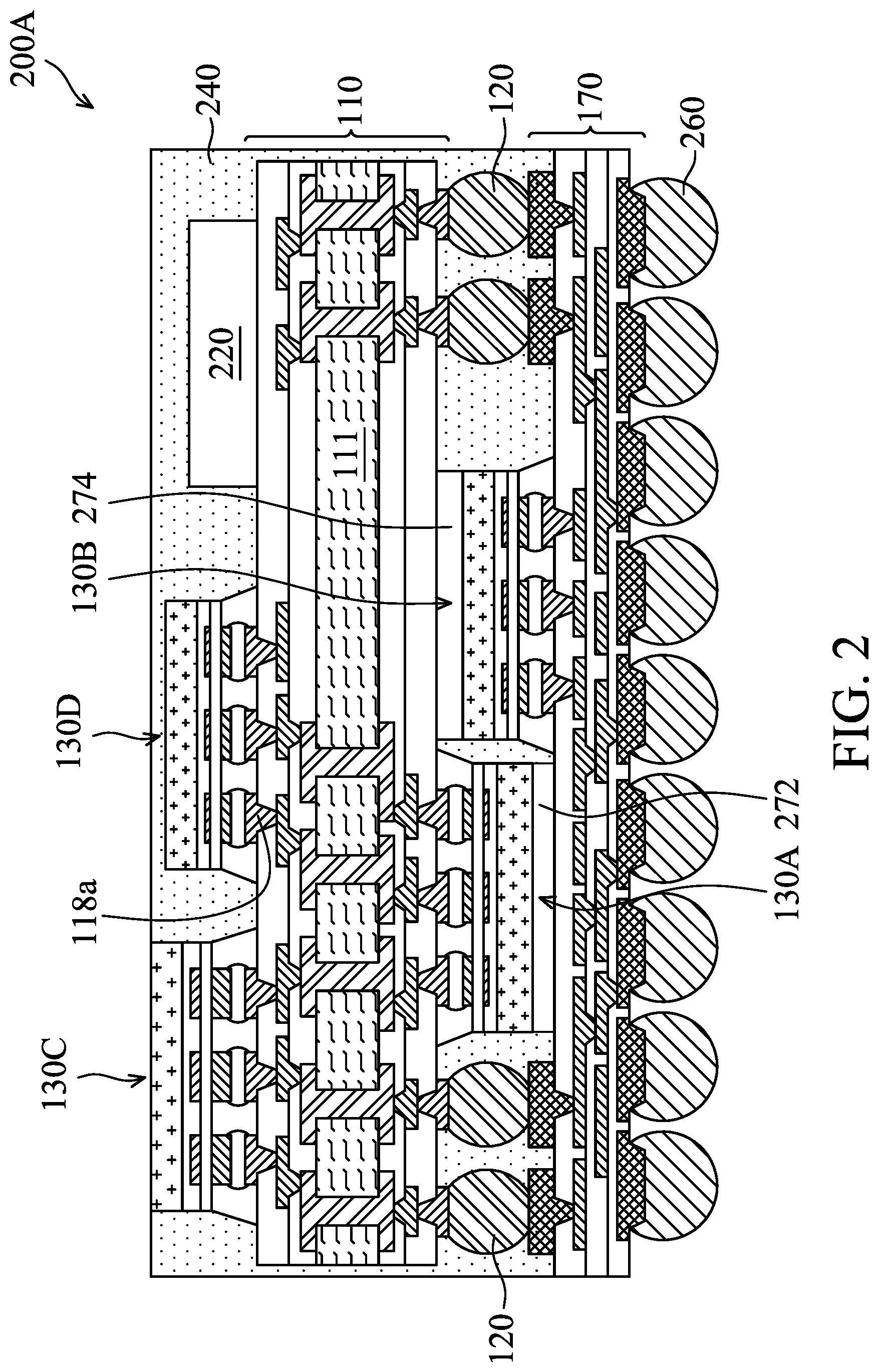 Patent US12100666 Figure 8 – Method for forming chip package structure