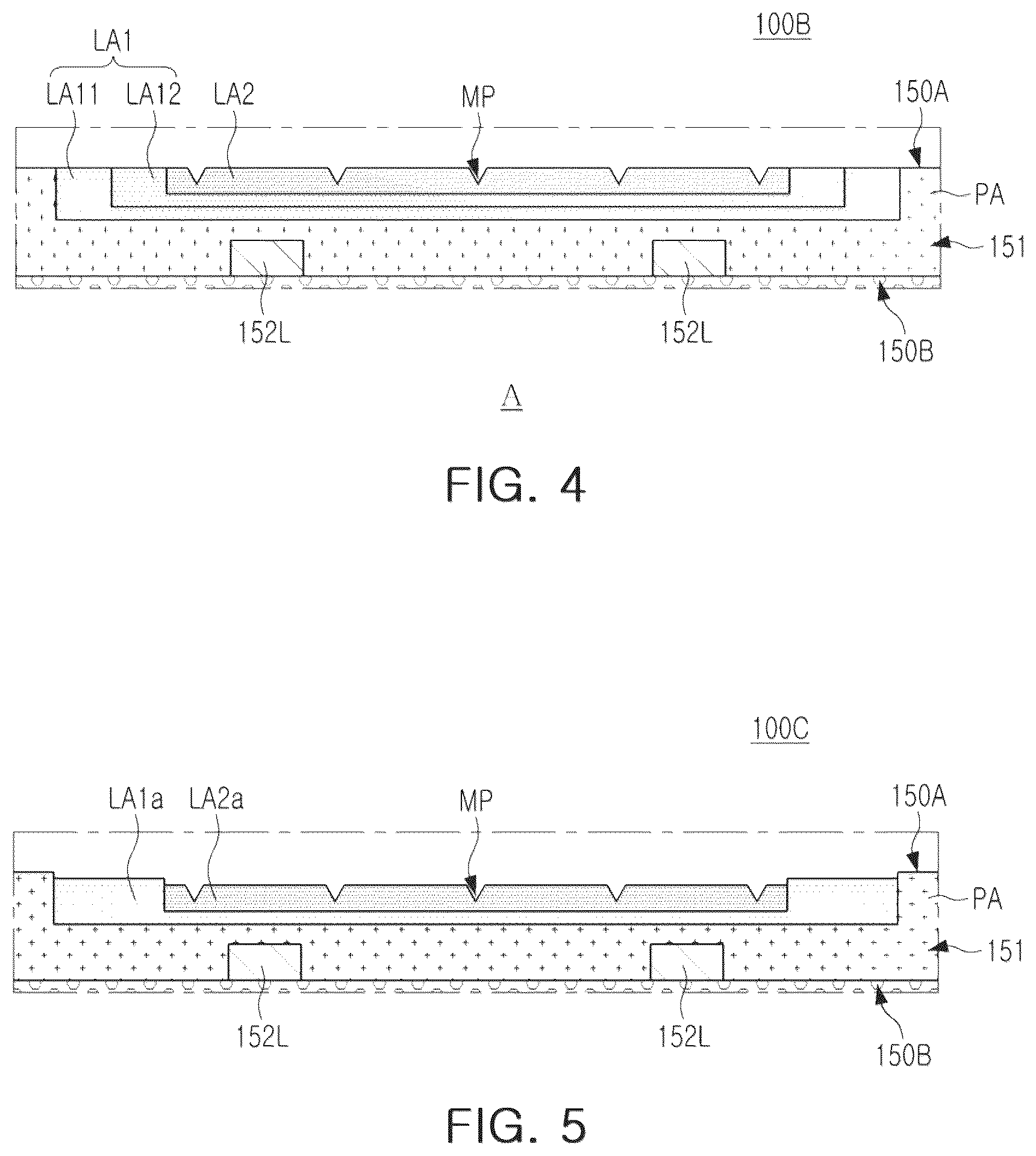 Patent US12100668 Figure 4 – Semiconductor package