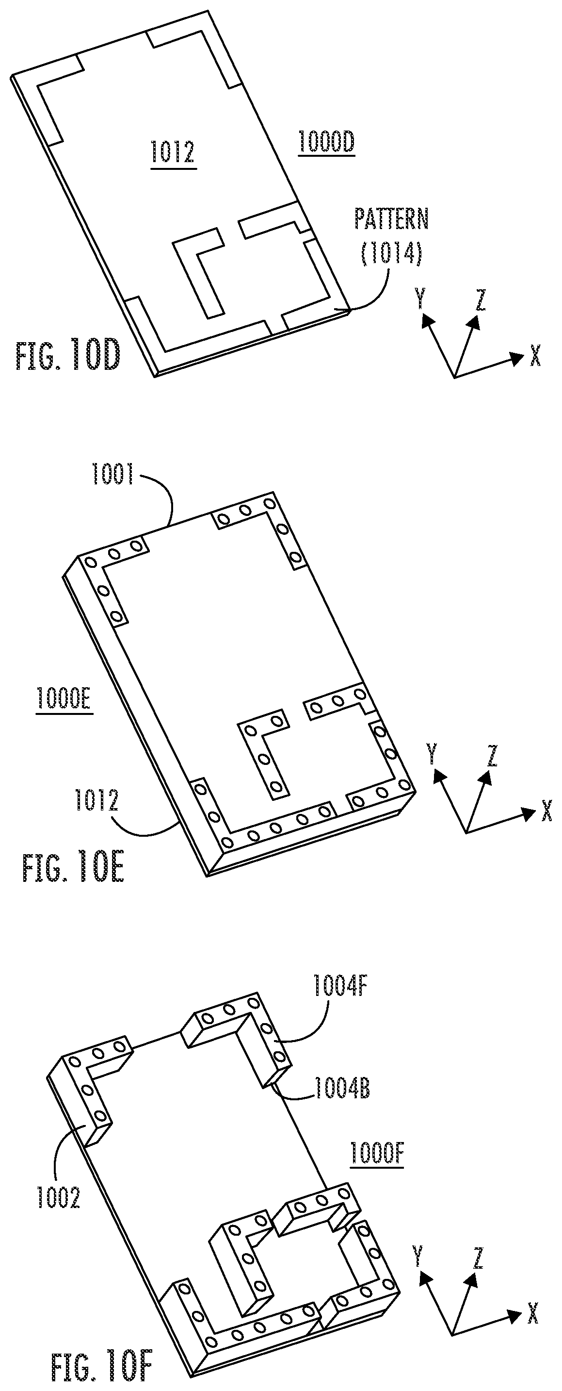 Patent US12100669 Figure 12 – Multi-component modules (MCMs) including configurable electromagnetic isolation (EMI) shield structures and related methods