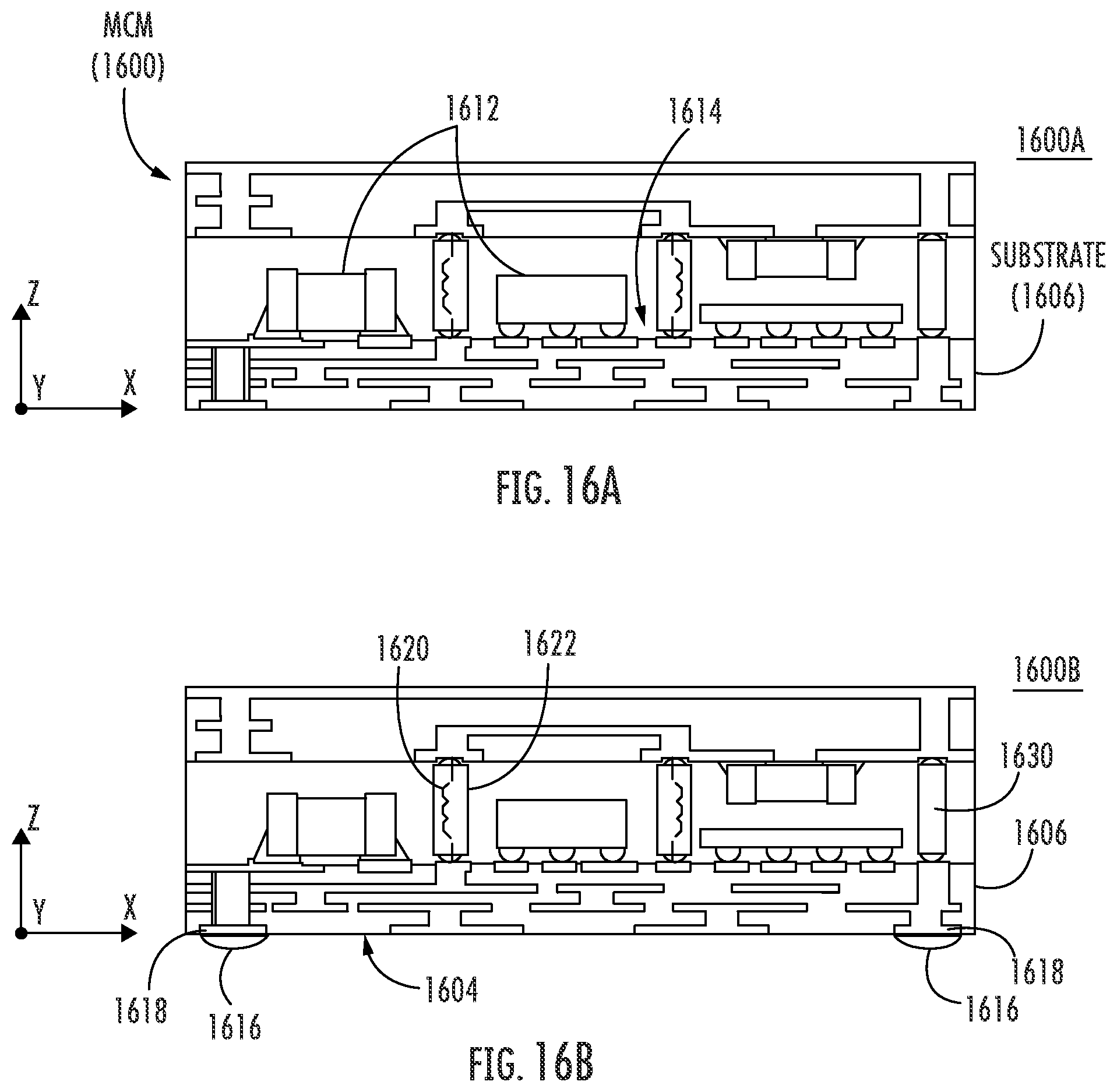 Patent US12100669 Figure 20 – Multi-component modules (MCMs) including configurable electromagnetic isolation (EMI) shield structures and related methods
