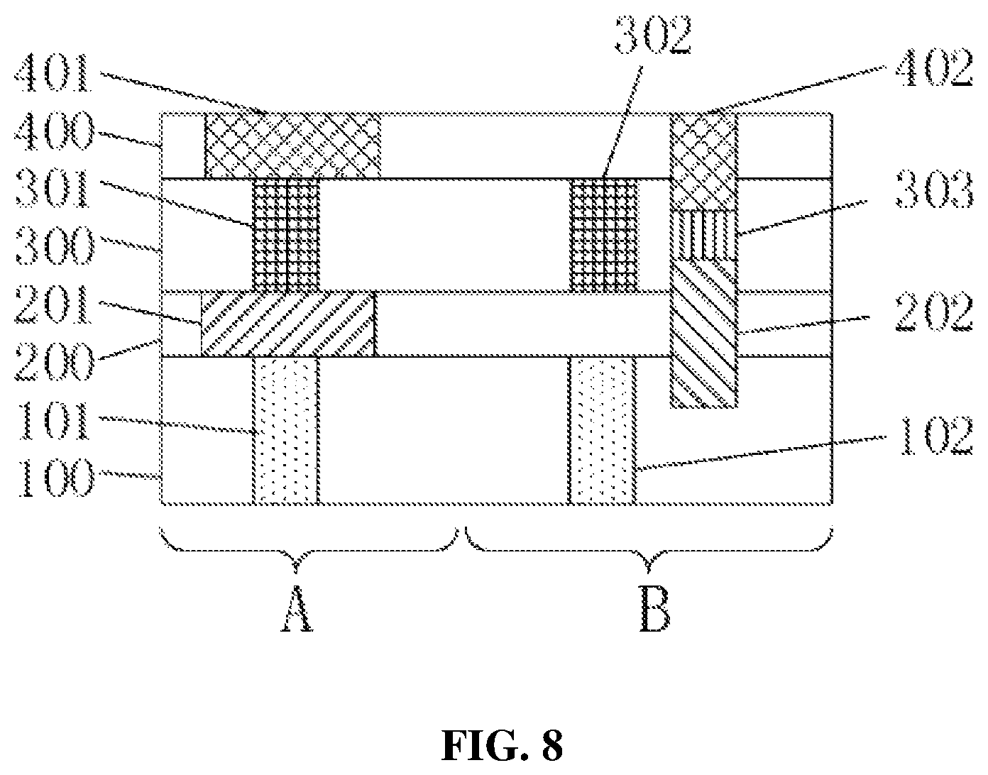 Patent US12100670 Figure 8 – Method for manufacturing semiconductor structure and semiconductor structure