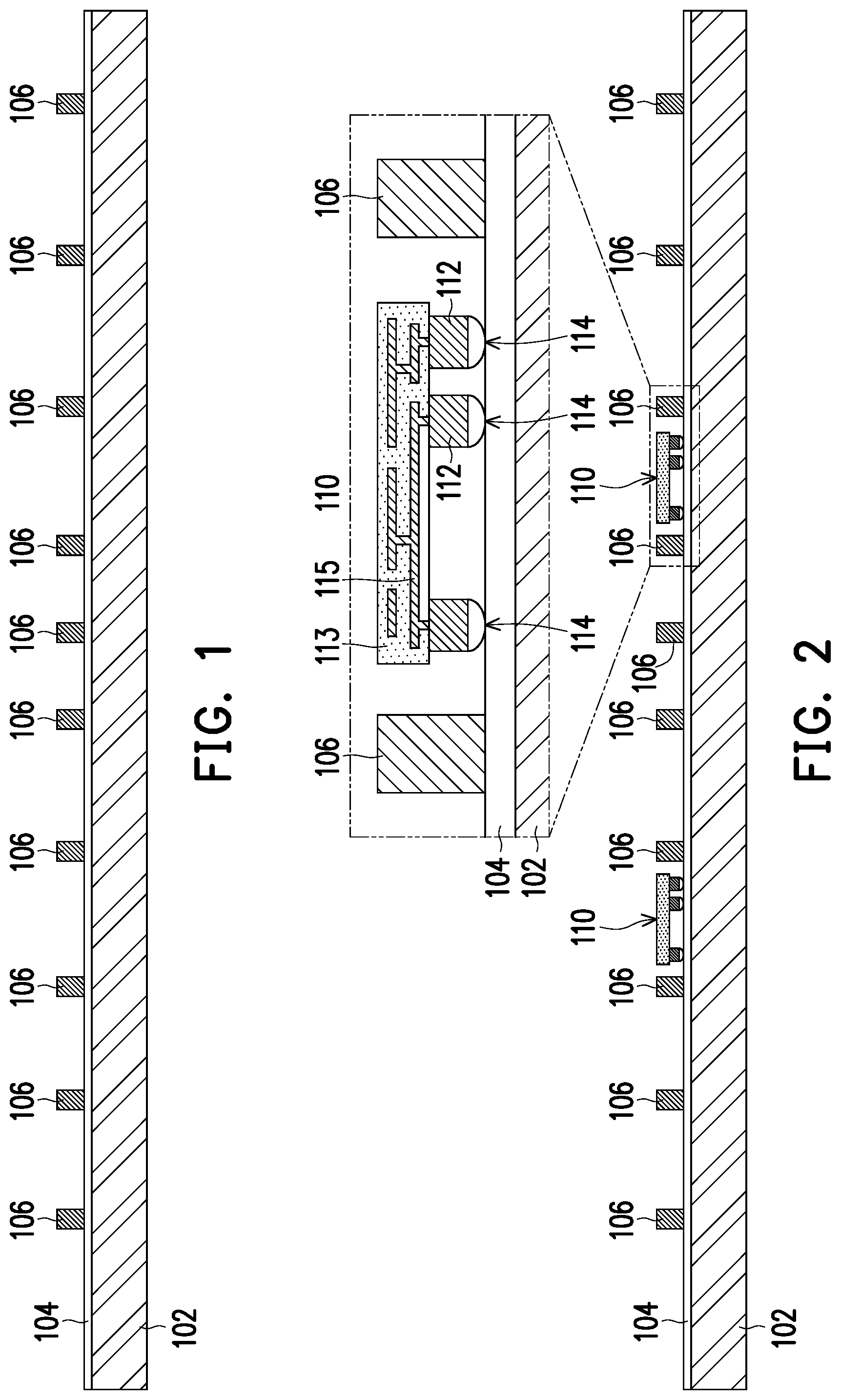 Patent US12100672 Figure 1 – Semiconductor device and method of manufacture