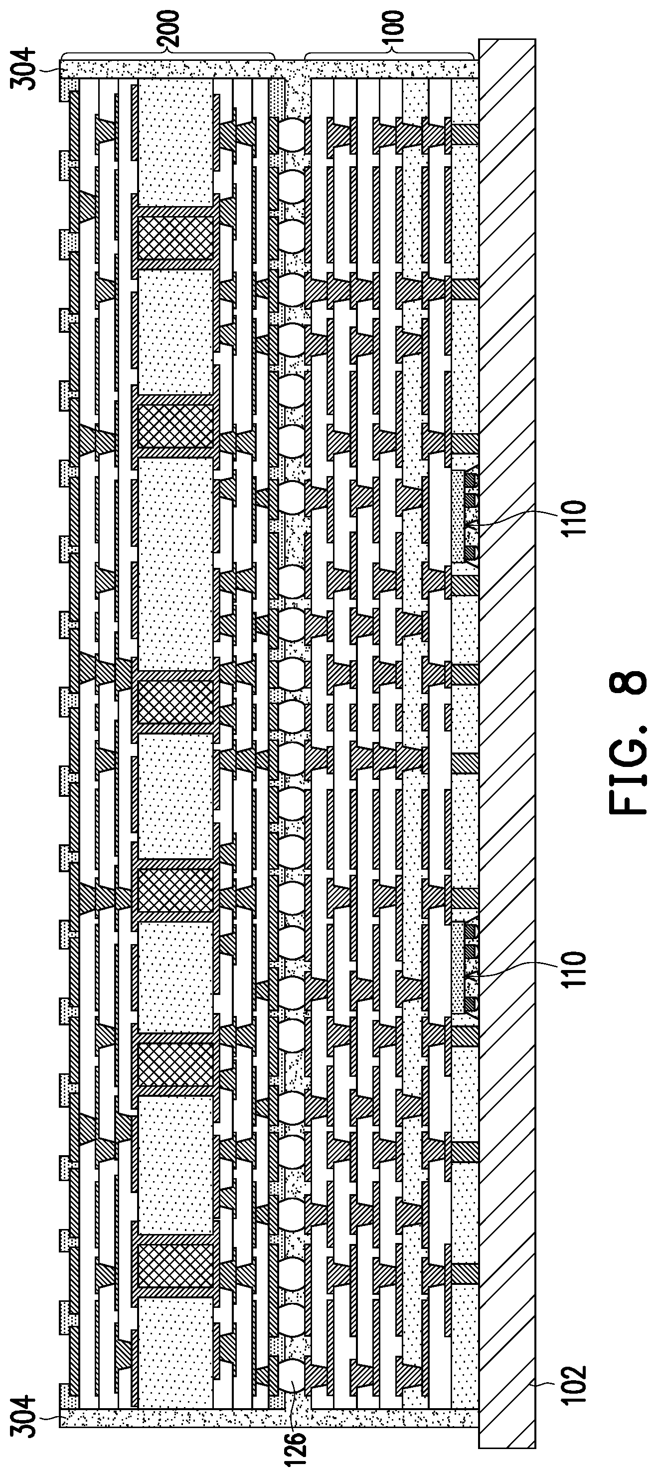 Patent US12100672 Figure 6 – Semiconductor device and method of manufacture