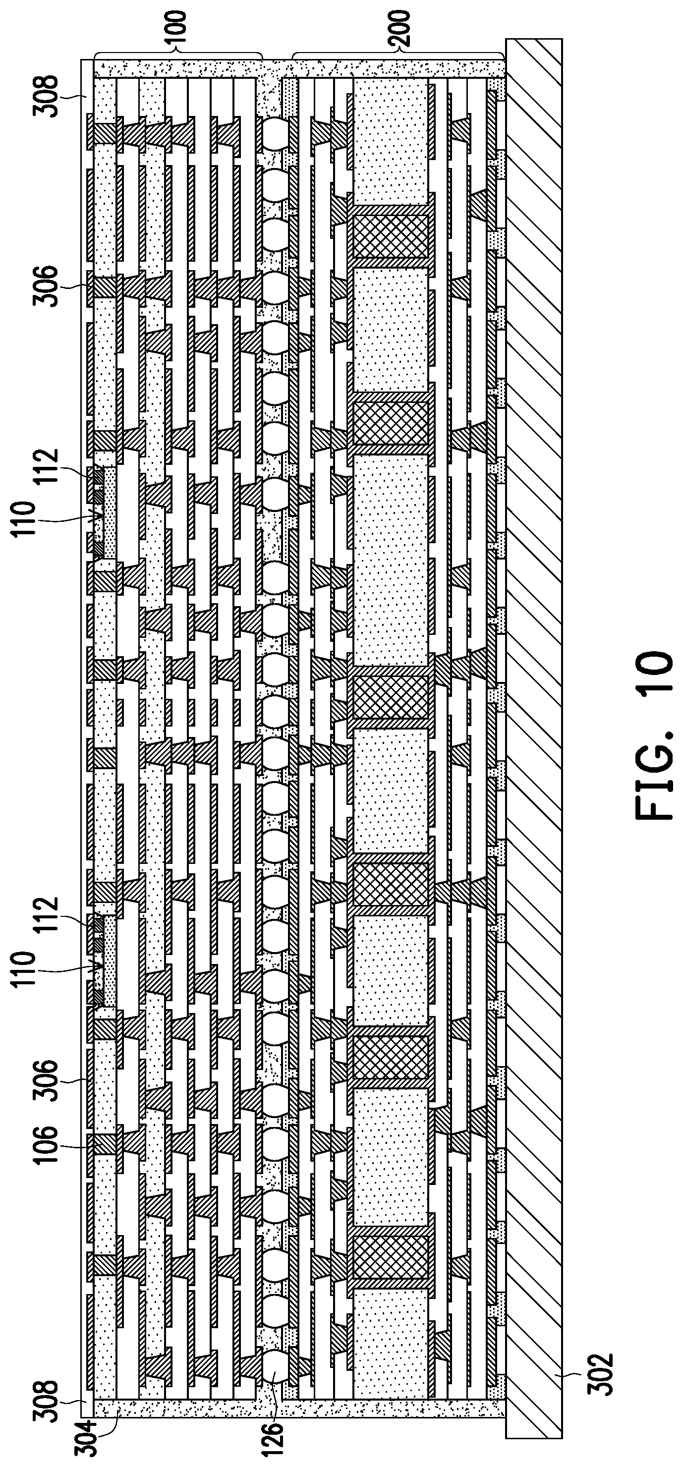 Patent US12100672 Figure 8 – Semiconductor device and method of manufacture